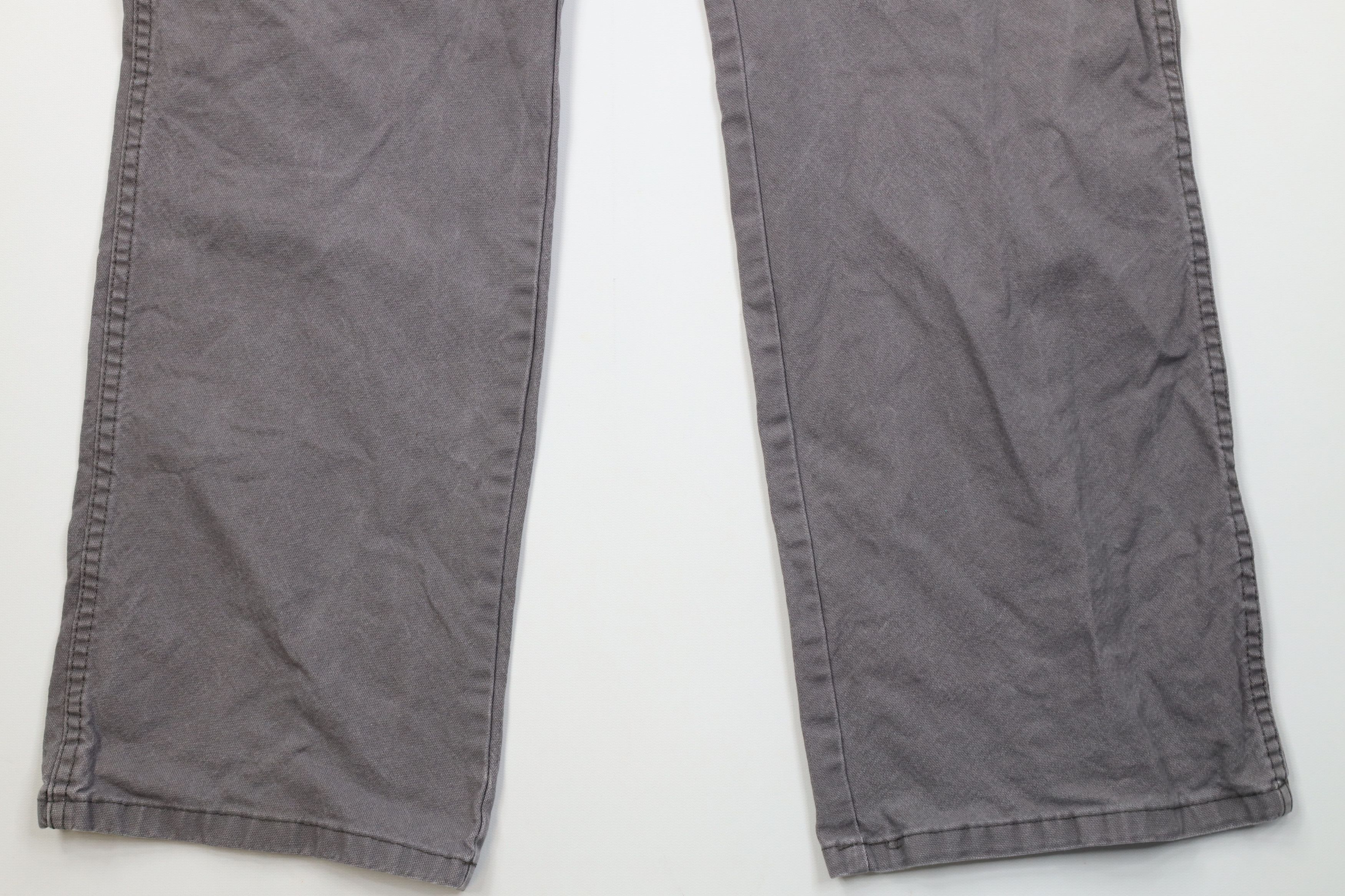Dickies Vintage Y2K Dickies Wide Leg Dungaree Pants Gray Stretch Size US 40 / EU 56 - 4 Thumbnail
