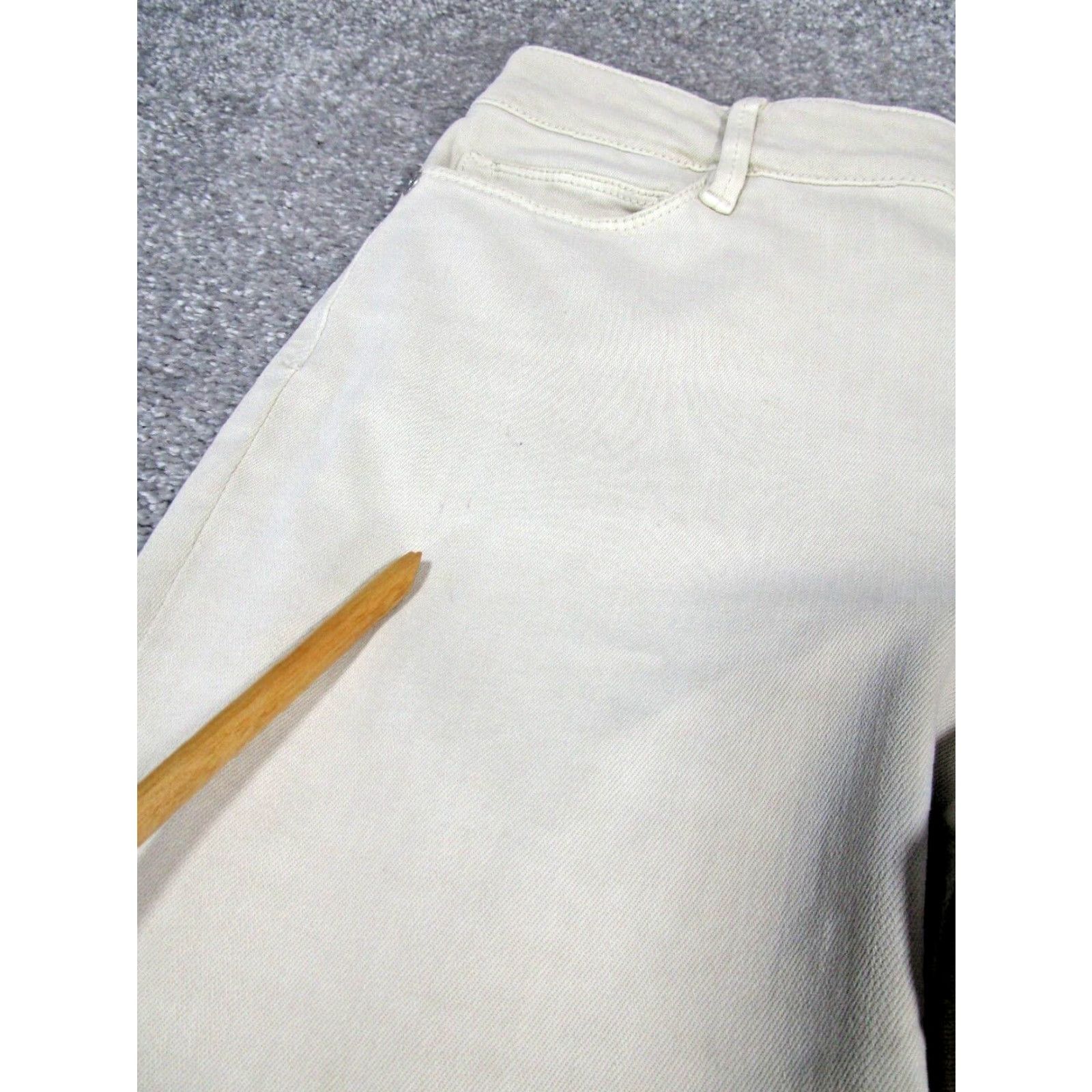 J. Jill J. Jill Jeans Womens 8 Petite Beige Stretch Denim Skinny Mid Rise 8P Zip Zipper Solid Read Womens Jeans Beige Stretch Denim J. Jill Petite 8P Read Size 30" / US 8 / IT 44 - 2 Thumbnail