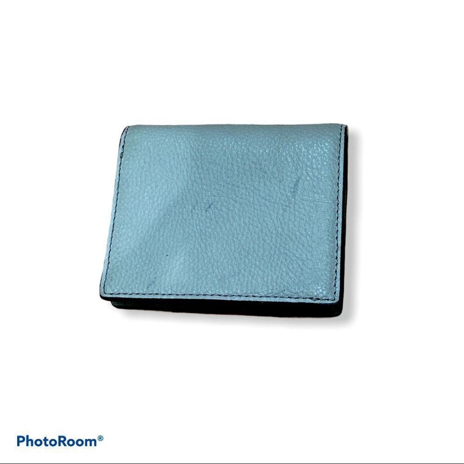 Michael Kors MICHAEL KORS Gray Pebbled Leather Bi-Fold Wallet Coin Purse Size ONE SIZE - 4 Thumbnail