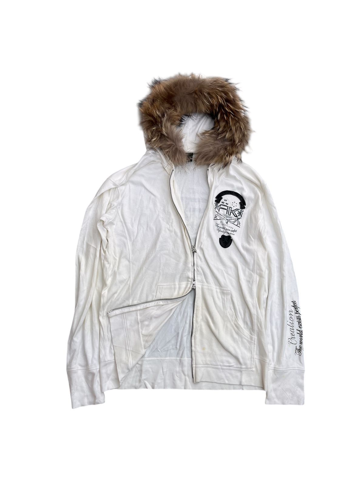 14th Addiction Russ.K Gothic Poem Fur Faux Hoodie LGB Ifsix Size US S / EU 44-46 / 1 - 1 Thumbnail