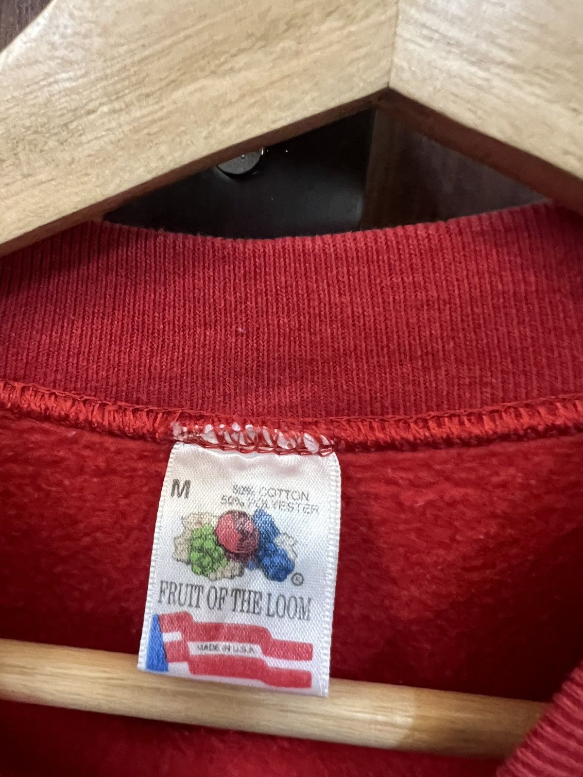 Fruit Of The Loom × Vintage Vintage Woodstock Schuz Sweatshirt Size US M / EU 48-50 / 2 - 4 Thumbnail