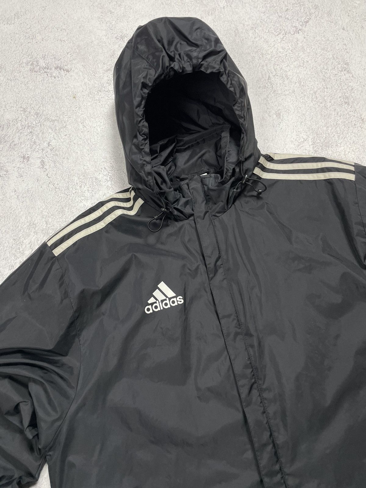 Vintage Adidas Windbreaker Rain Jacket Sportswear Size L Size US L / EU 52-54 / 3 - 2 Thumbnail