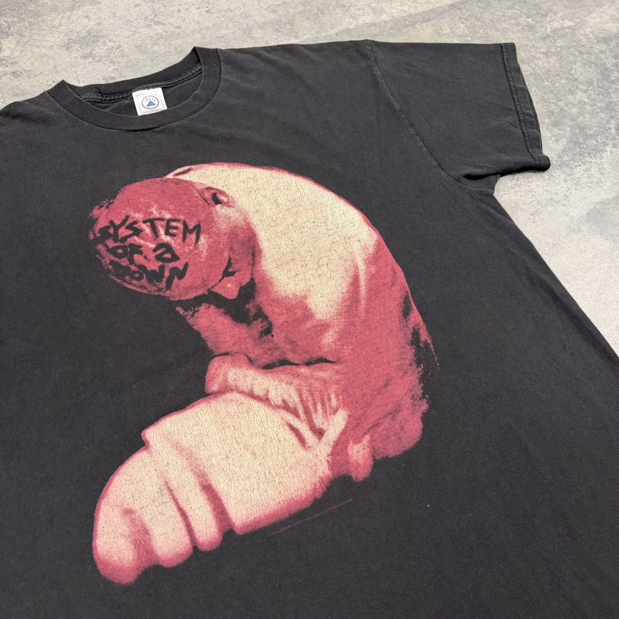 Vintage 1998 Vintage Faded System Of A Down Band Tee Size US XL / EU 56 / 4 - 2 Thumbnail