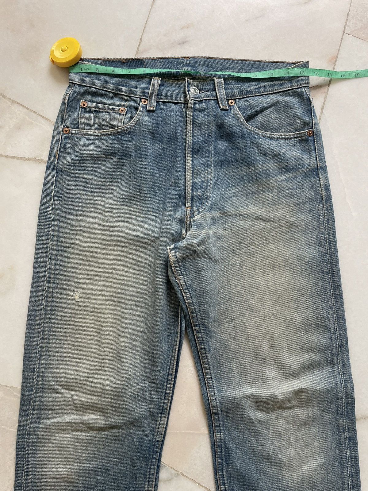 Levi's Vintage 90s Levis 501 Jeans Size US 31 - 3 Thumbnail