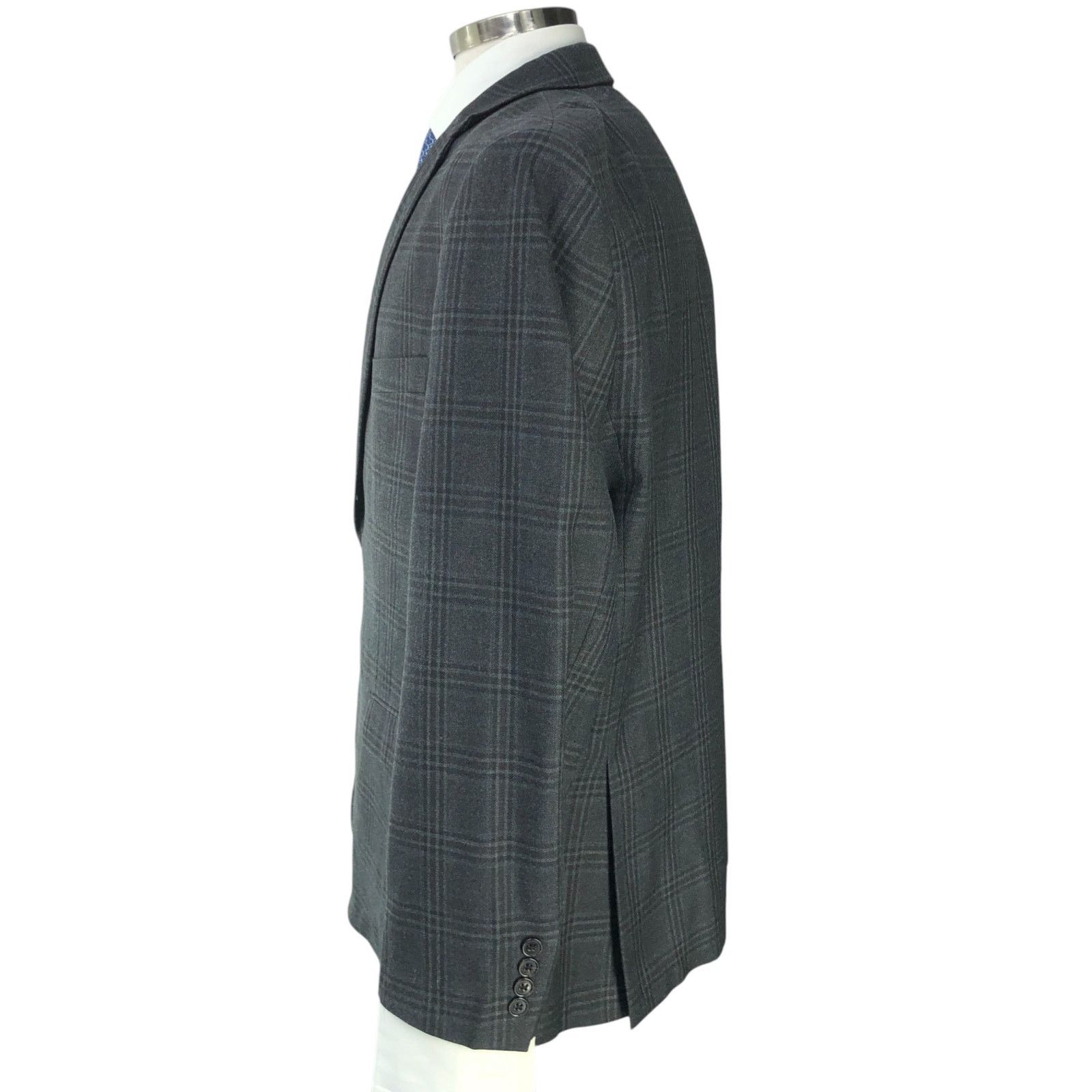 Lauren Ralph Lauren Ralph Lauren LRL 46R Sport Coat Jacket Silk Wool Windowpane Size 46R - 7 Thumbnail