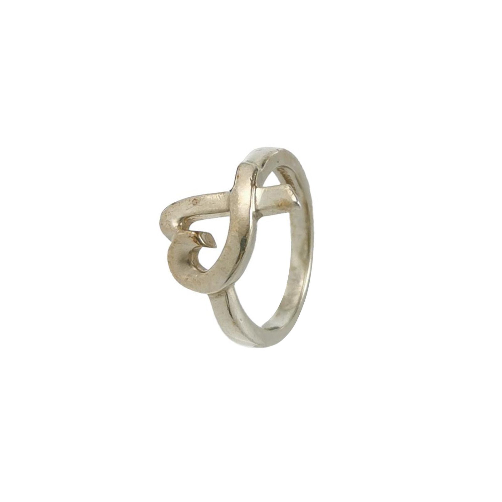 Tiffany & Co. Tiffany & Co. Paloma Picasso Silver Hollow Heart Ring Size Size ONE SIZE - 1 Thumbnail