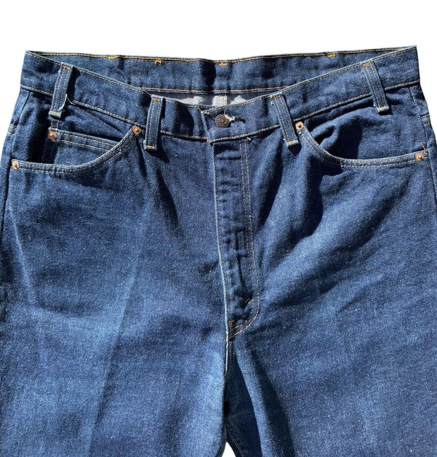 Levi's Vintage Levis 517 Orange Tab 20517-0217 Jeans 38x30 Size US 38 / EU 54 - 3 Thumbnail