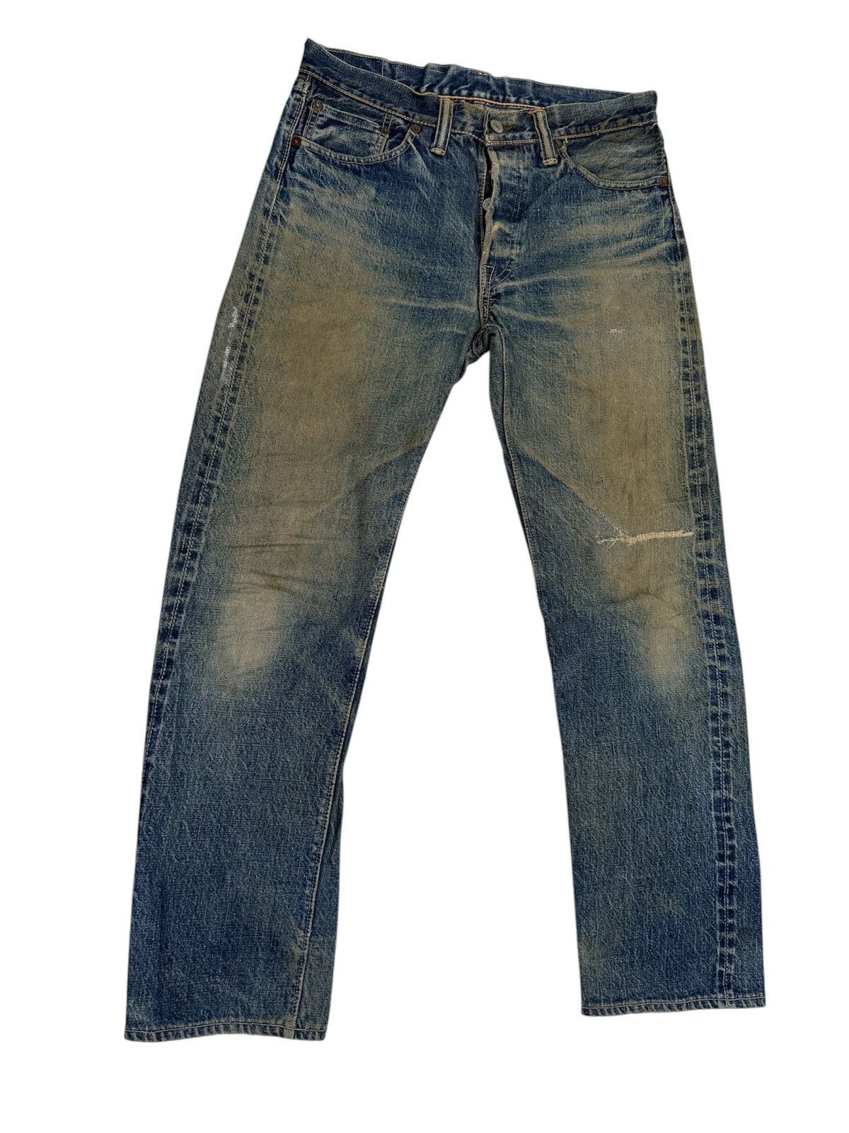 Japanese Brand × Kapital JAPAN BRAND DISTRESS DOUBLE WORK DENIM Size US 31 - 2 Thumbnail