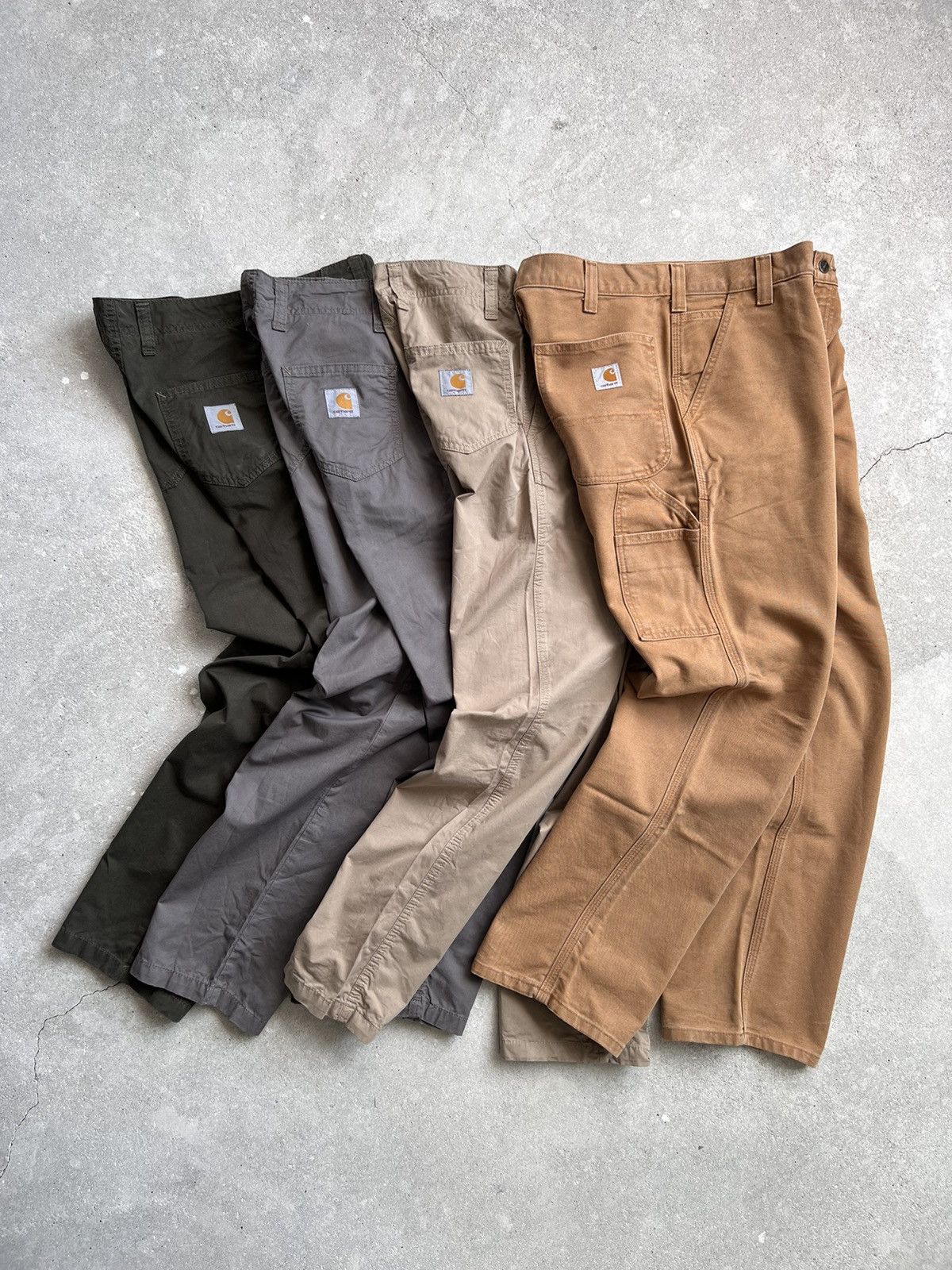Carhartt × Carhartt Wip × Vintage Vintage Carhartt Wip Pants Khaki Size US 28 / EU 44 - 1 Thumbnail
