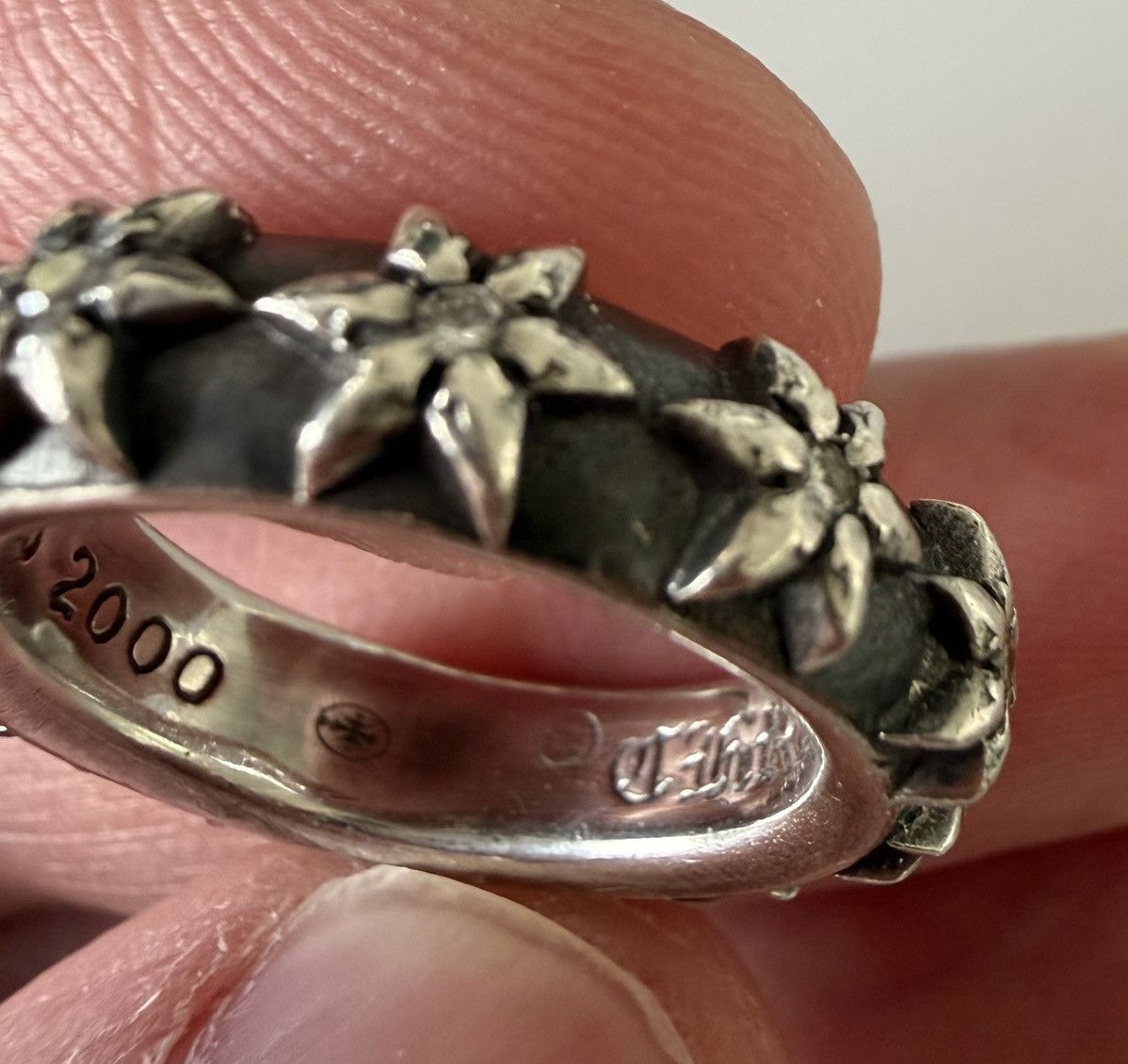 Chrome Hearts Diamonds Chrome hearts star band ring Size ONE SIZE - 6 Thumbnail