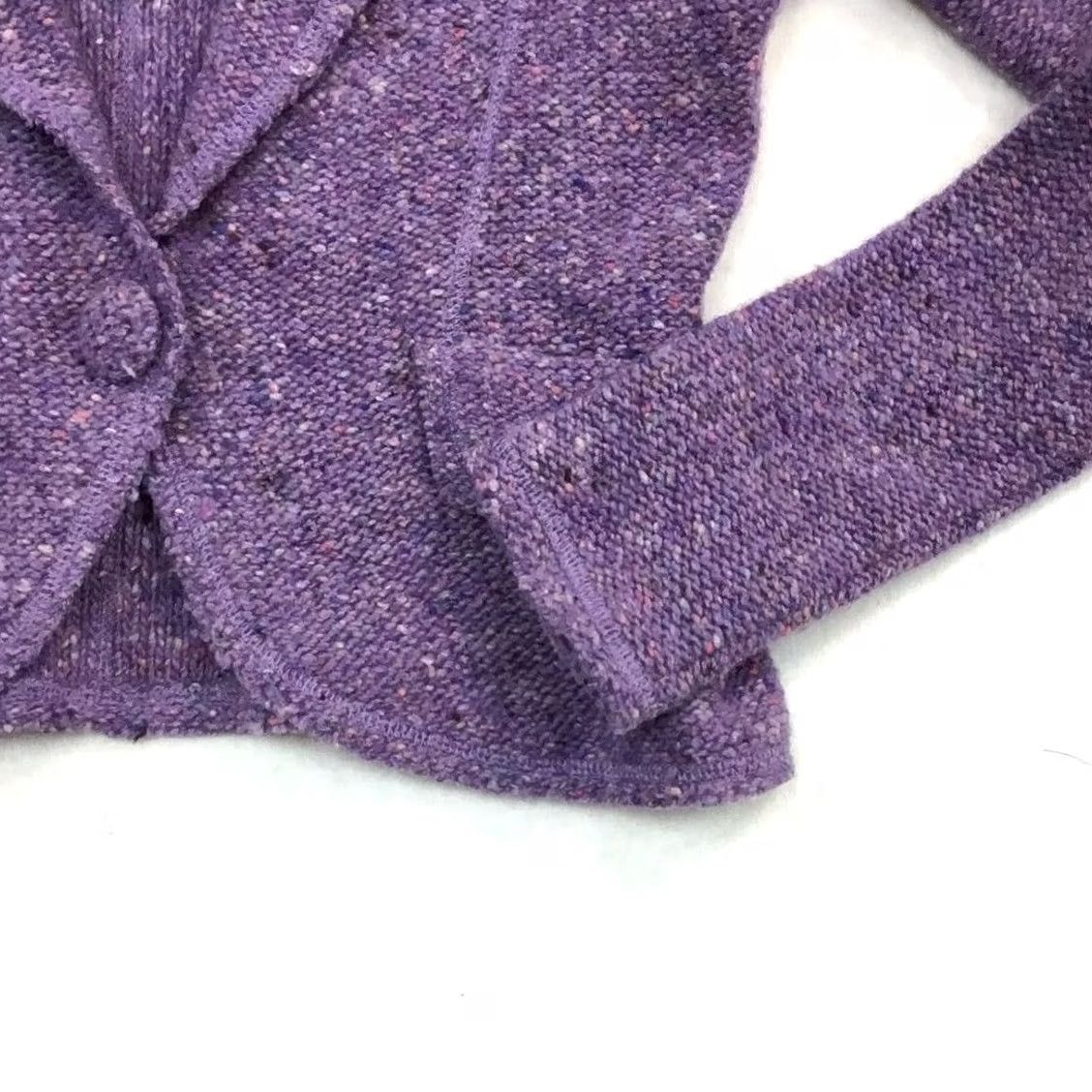 Nine West VINTAGE Nine West Women Wool Jacket Dress Overcoat XS Purple Women's Jacket XS Purple Wool 66% Button Clos er Size XS / US 0-2 / IT 36-38 - 3 Thumbnail