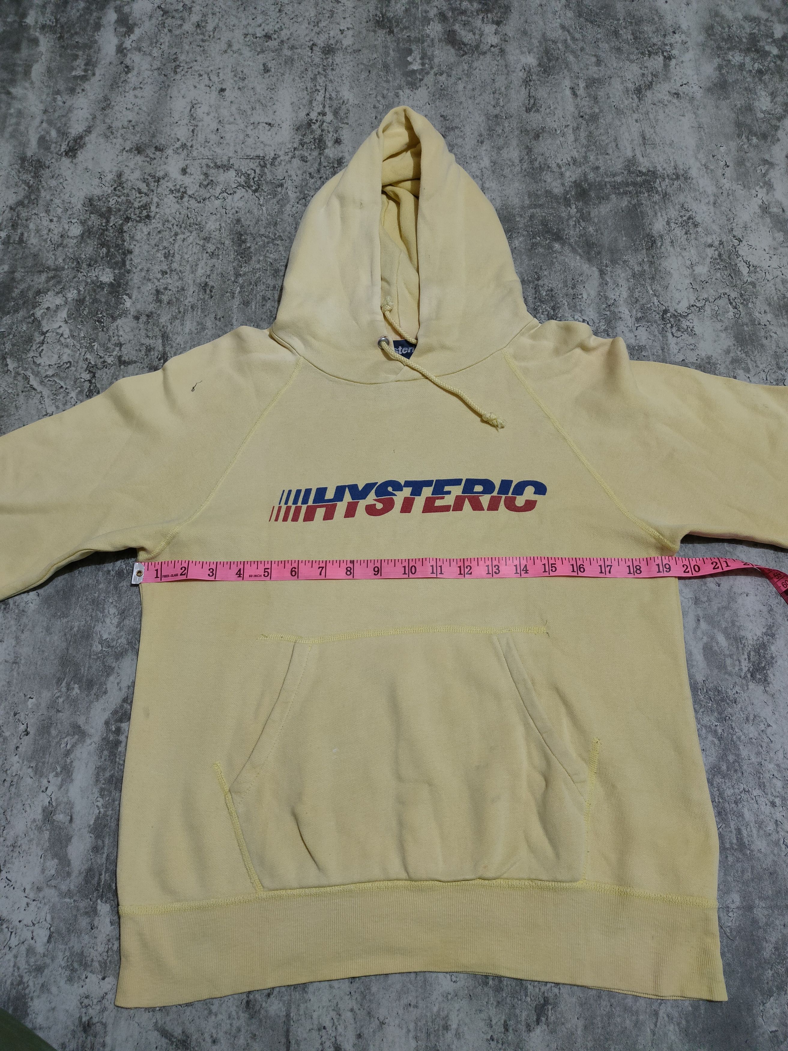 Hysteric Glamour 🔥 Vintage Sun Faded Hysteric Glamour Spell Out Hoodie Size US M / EU 48-50 / 2 - 13 Thumbnail