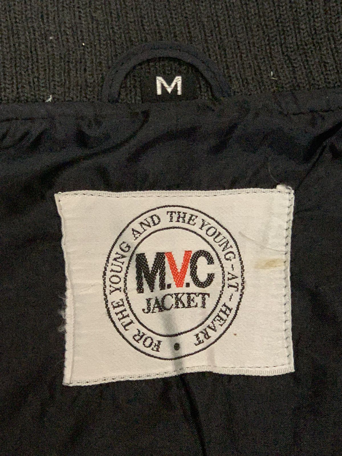 Vintage Rare Design Vintage M.V.C Varsity Jackets Size M / US 6-8 / IT 42-44 - 4 Thumbnail
