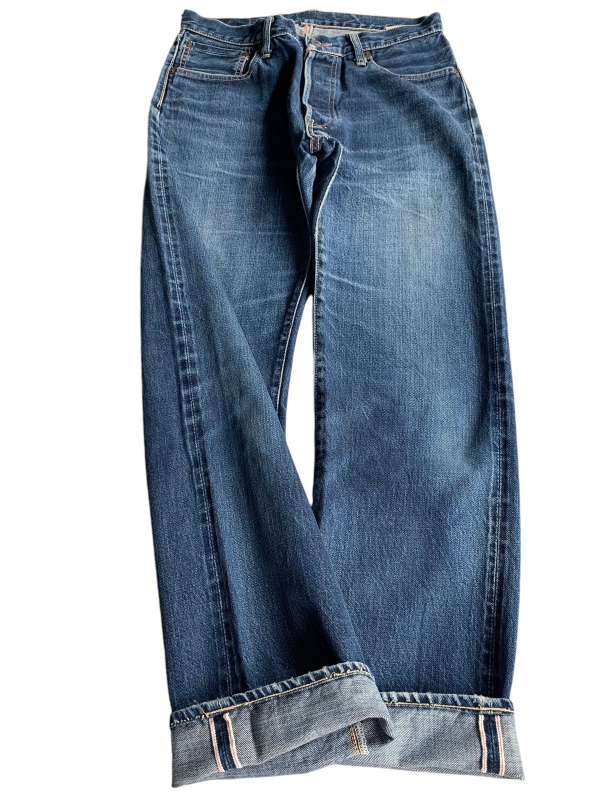 Kapital FOB Factory Selvedge Button Fly Japanese Denim Size US 30 / EU 46 - 6 Thumbnail