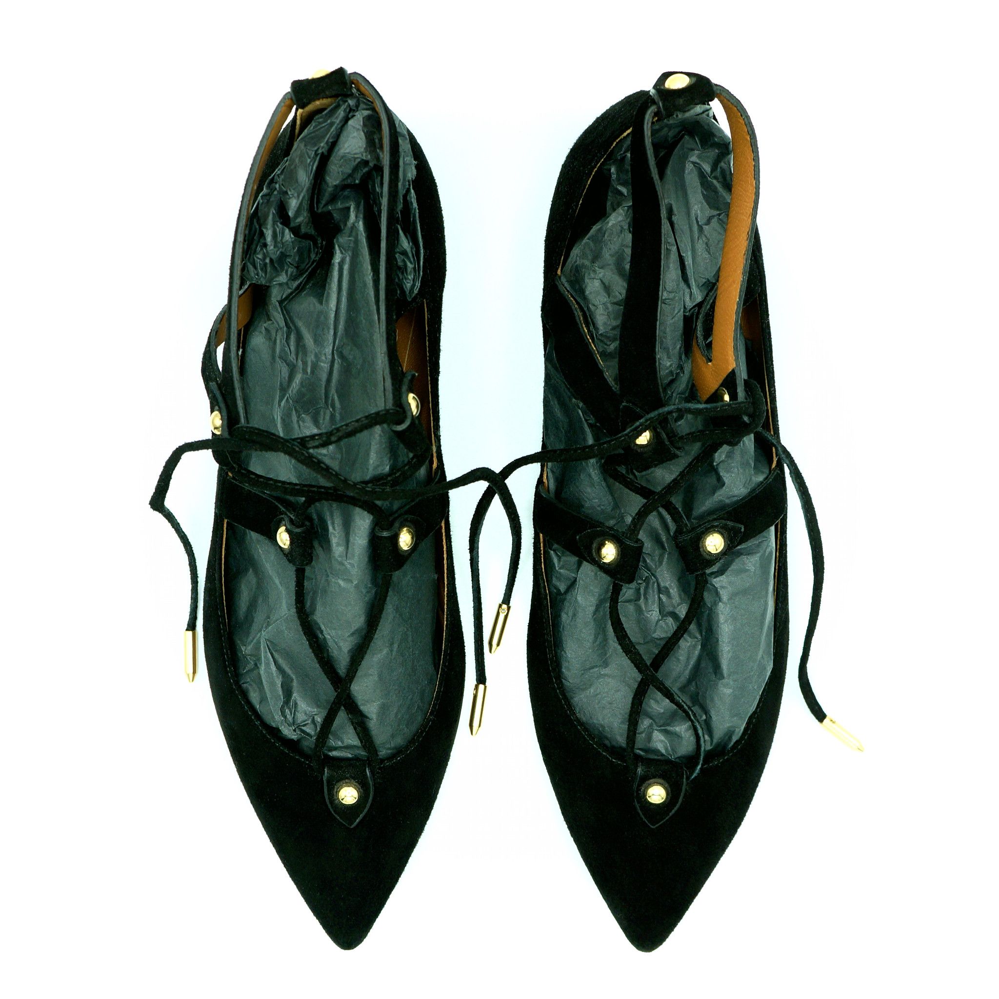 Aquazzura Bel Air Ballerina Flats NWOB Size US 6.5 / IT 36.5 - 2 Thumbnail