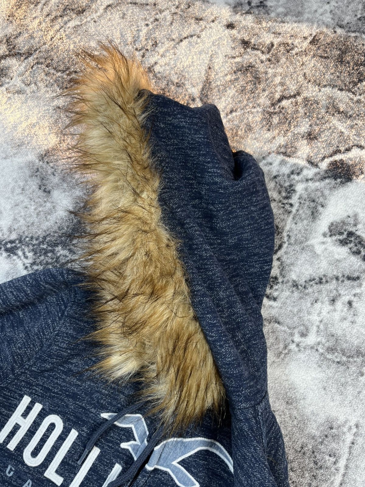 Hollister Y2K Hollister Fur Zip Hoodie Size US M / EU 48-50 / 2 - 6 Thumbnail