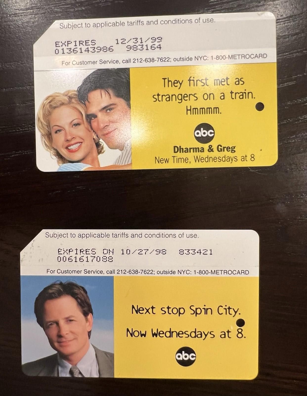 Other NYC Rare 1999 Dharma Greg MetroCard 12/31/99 Y2K Collectible Size ONE SIZE - 3 Thumbnail