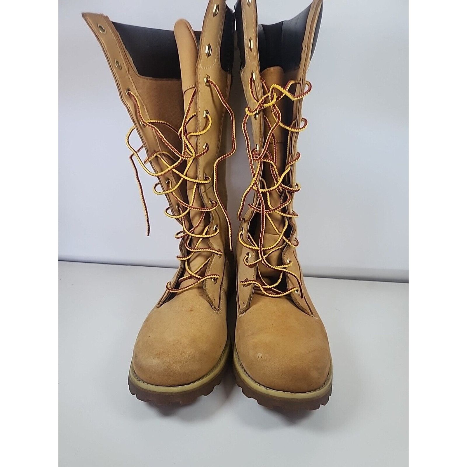 Timberland Timberland Tan Leather 12" Lace Up Riding Boot Woman Size 7 Size US 7 / IT 37 - 6 Thumbnail