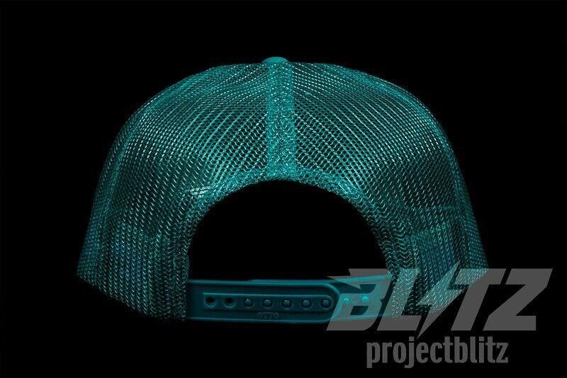 Kapital KAPITAL FREE WHEELIN TRUCKER CAP HAT TURQUOISE BEIGE Size ONE SIZE - 3 Thumbnail