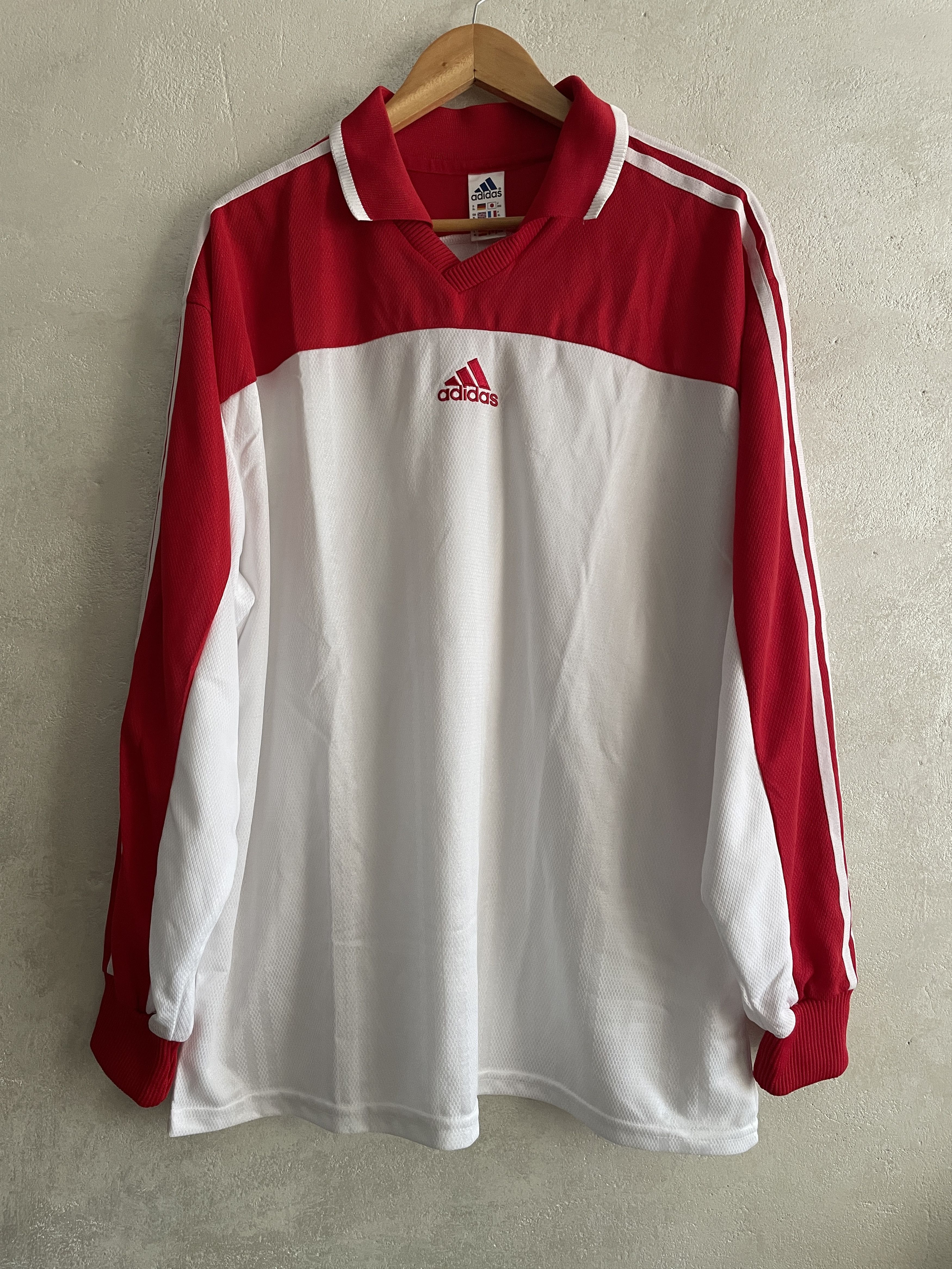 Adidas Vintage Adidas 90s Template Soccer Jersey Football Shirt Size US XL / EU 56 / 4 - 1 Thumbnail