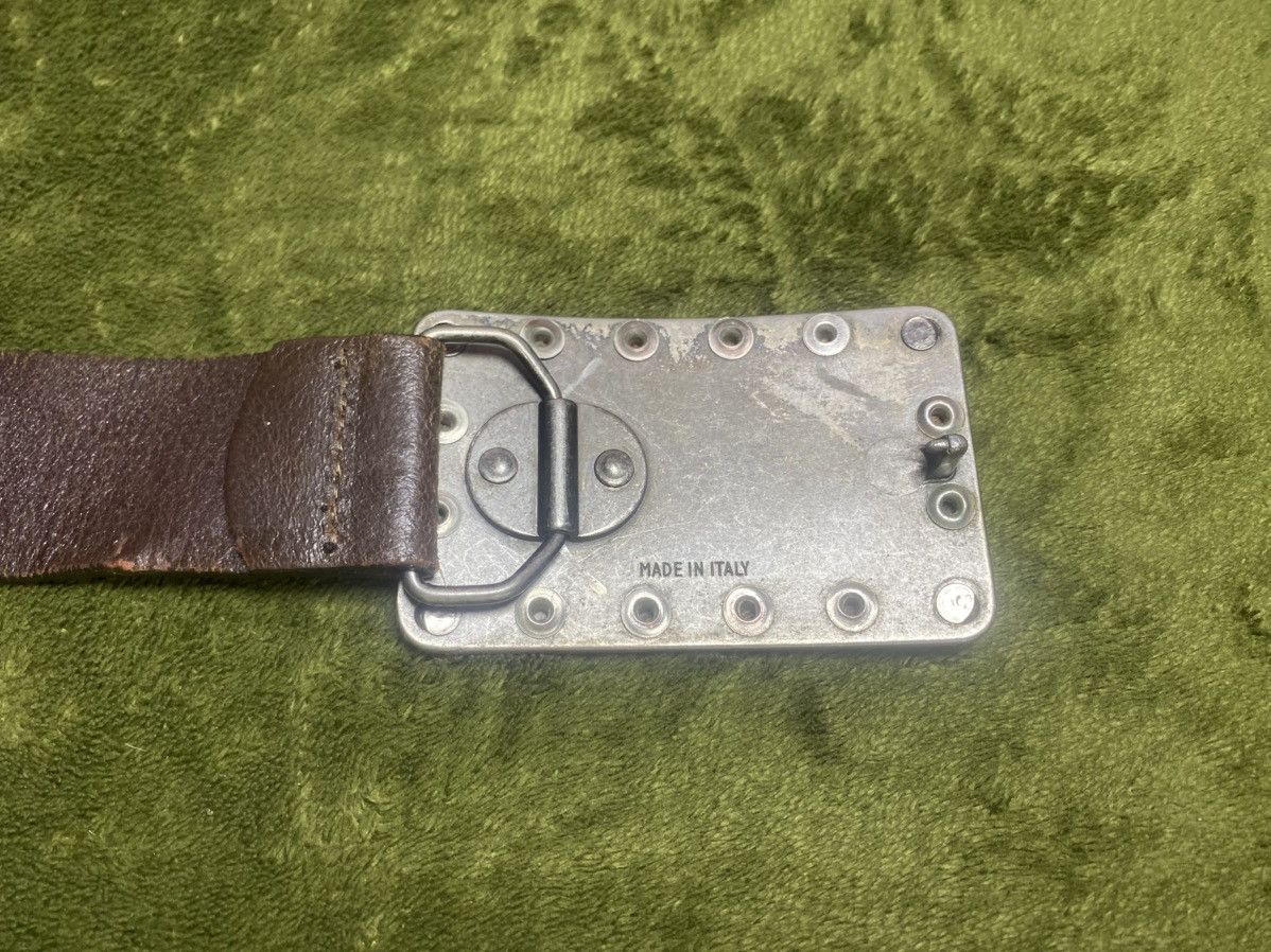 Calvin Klein × Calvin Klein 205W39NYC Calvin klein jeans leather belt Size 34 - 3 Thumbnail