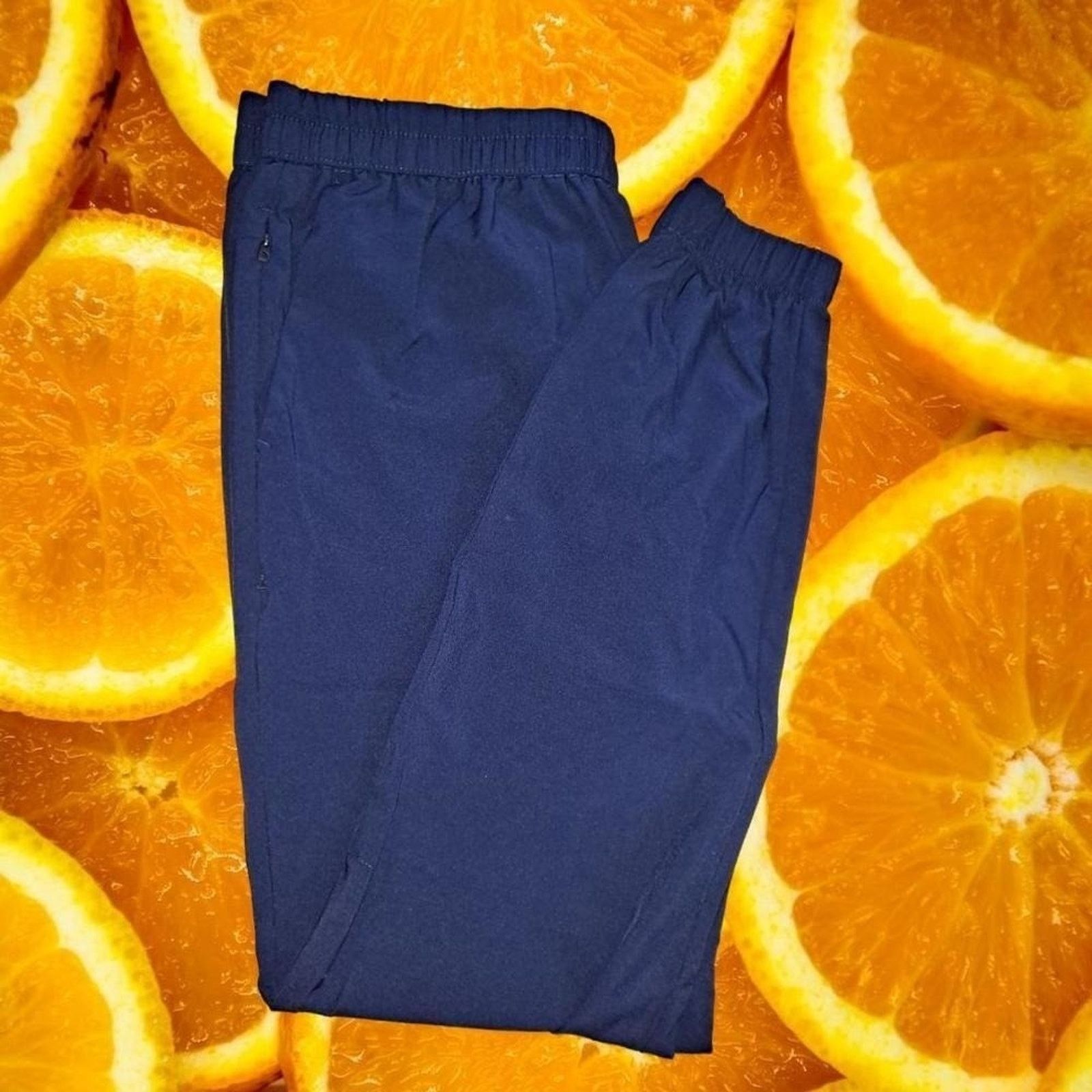 Other Navy Jogger Pants Zipper Pocket Athleisure Size: 30x28 Size US 36 / EU 52 - 2 Thumbnail