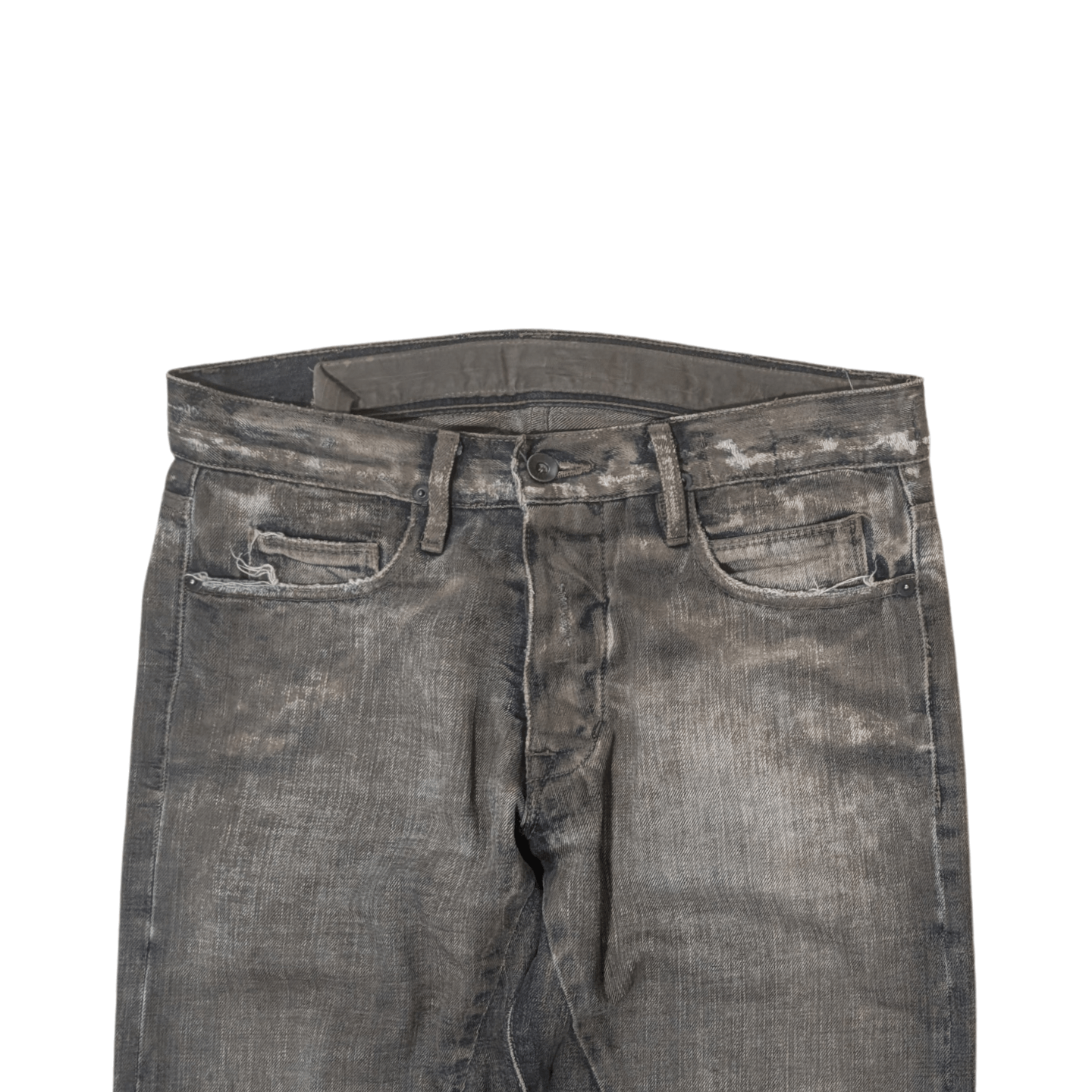 Rick Owens Rick Owens DU 7353 Dust Denim Size US 30 / EU 46 - 4 Thumbnail