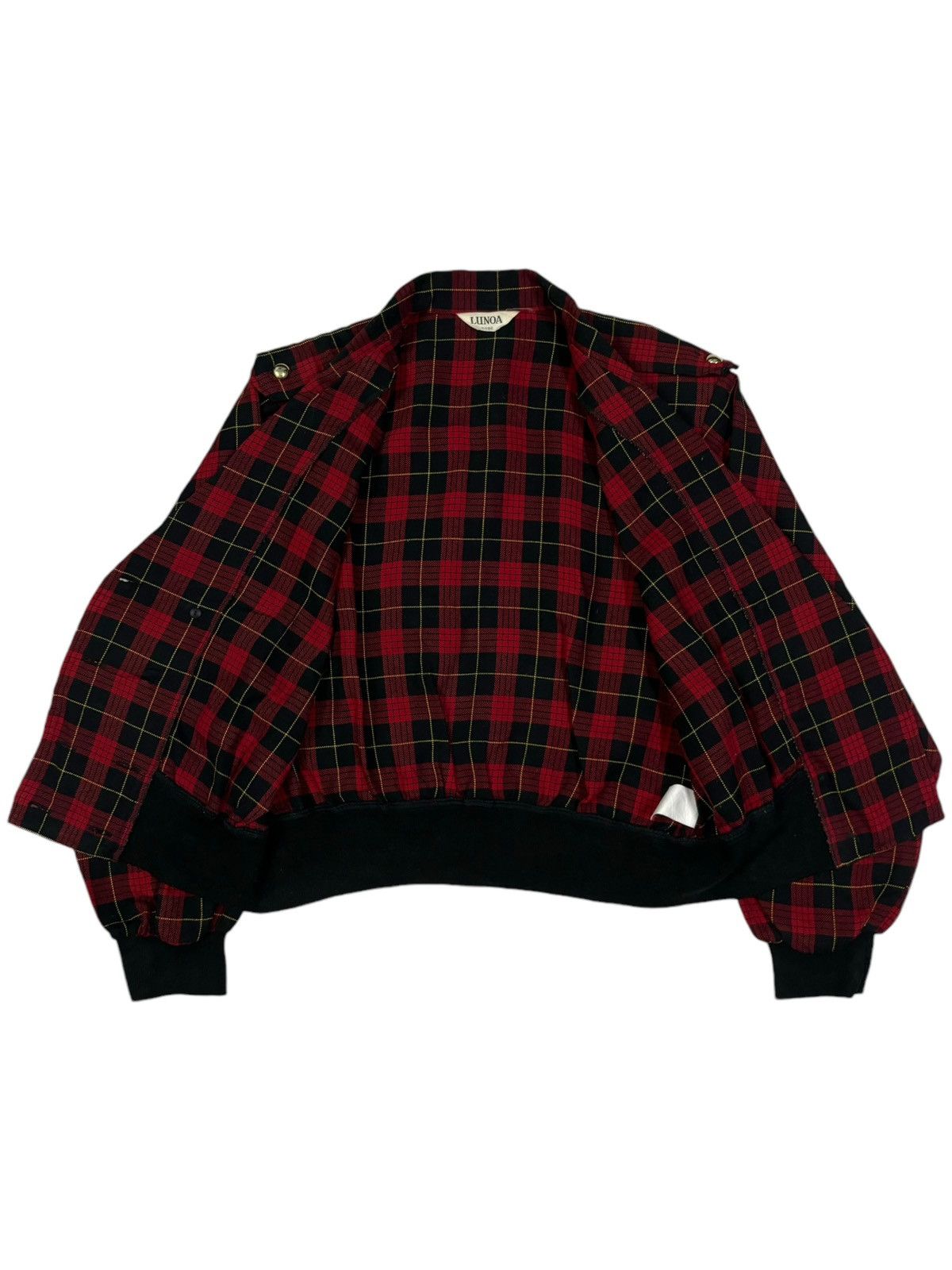 Seditionaries Japanese Brand Cropped Plaid Tartan Gothic Punk Style Jacket Size M / US 6-8 / IT 42-44 - 3 Thumbnail