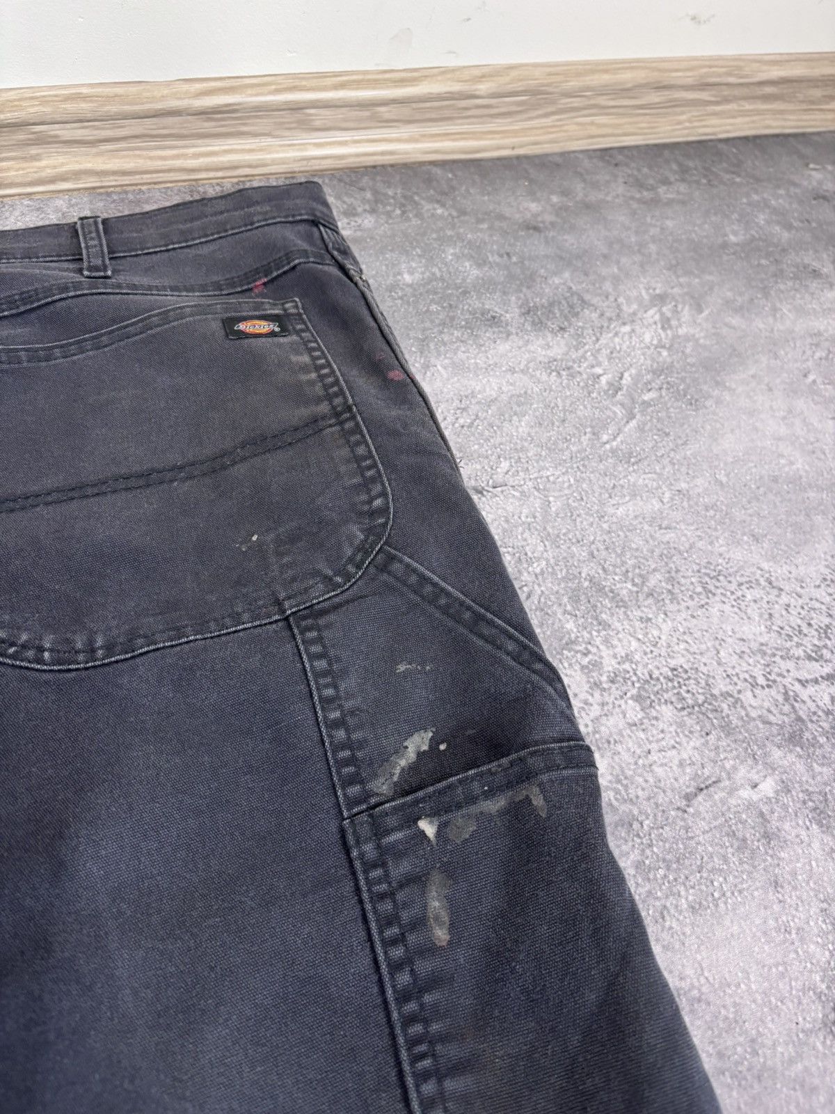 Dickies Dickies Flex Men’s Carpenter Pants Trousers Navy Workwear Size US 44 / EU 60 - 7 Thumbnail