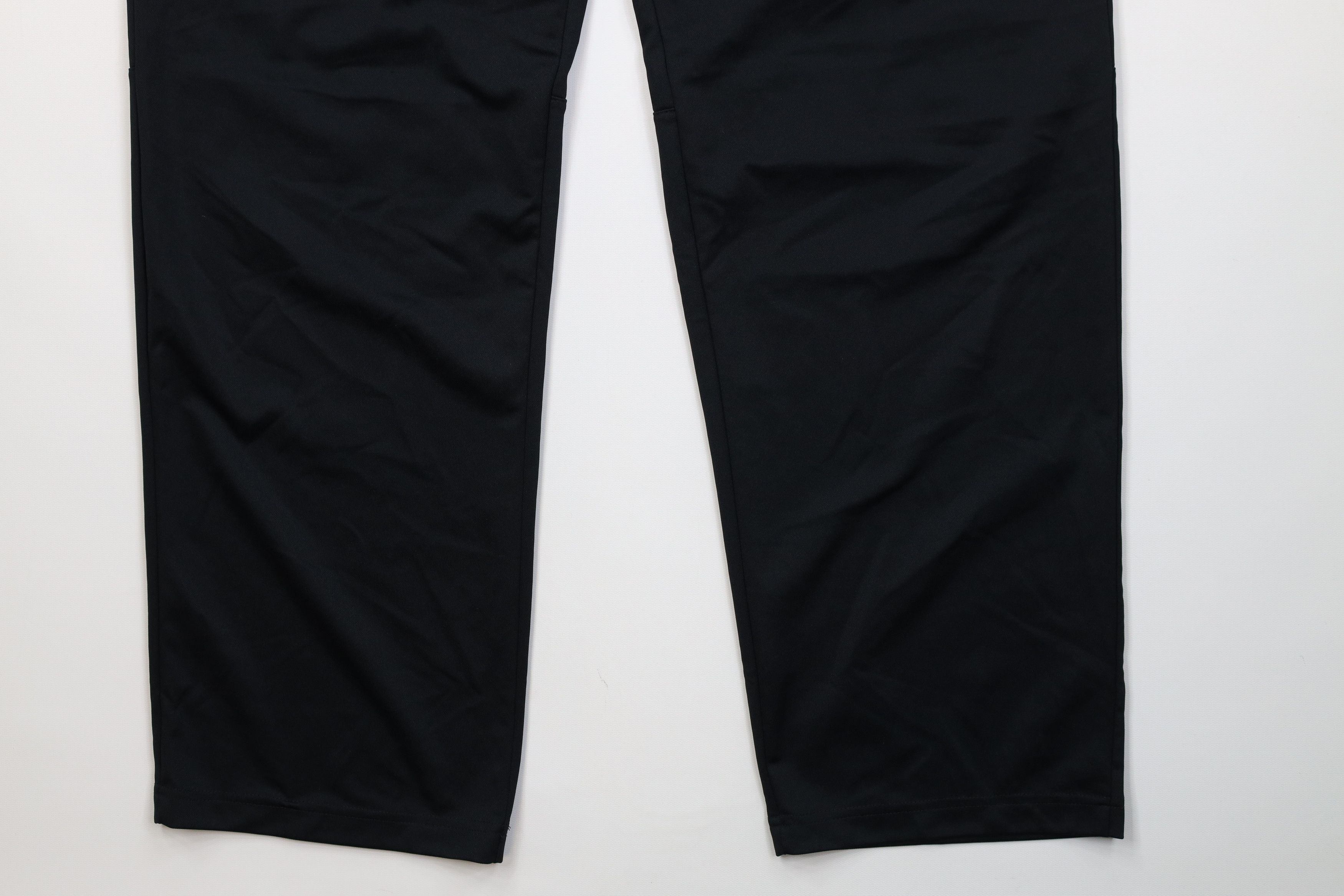 Nike Vintage Y2K Nike Mini Swoosh Wide Leg Pants Black Polyester Size US 38 / EU 54 - 5 Thumbnail