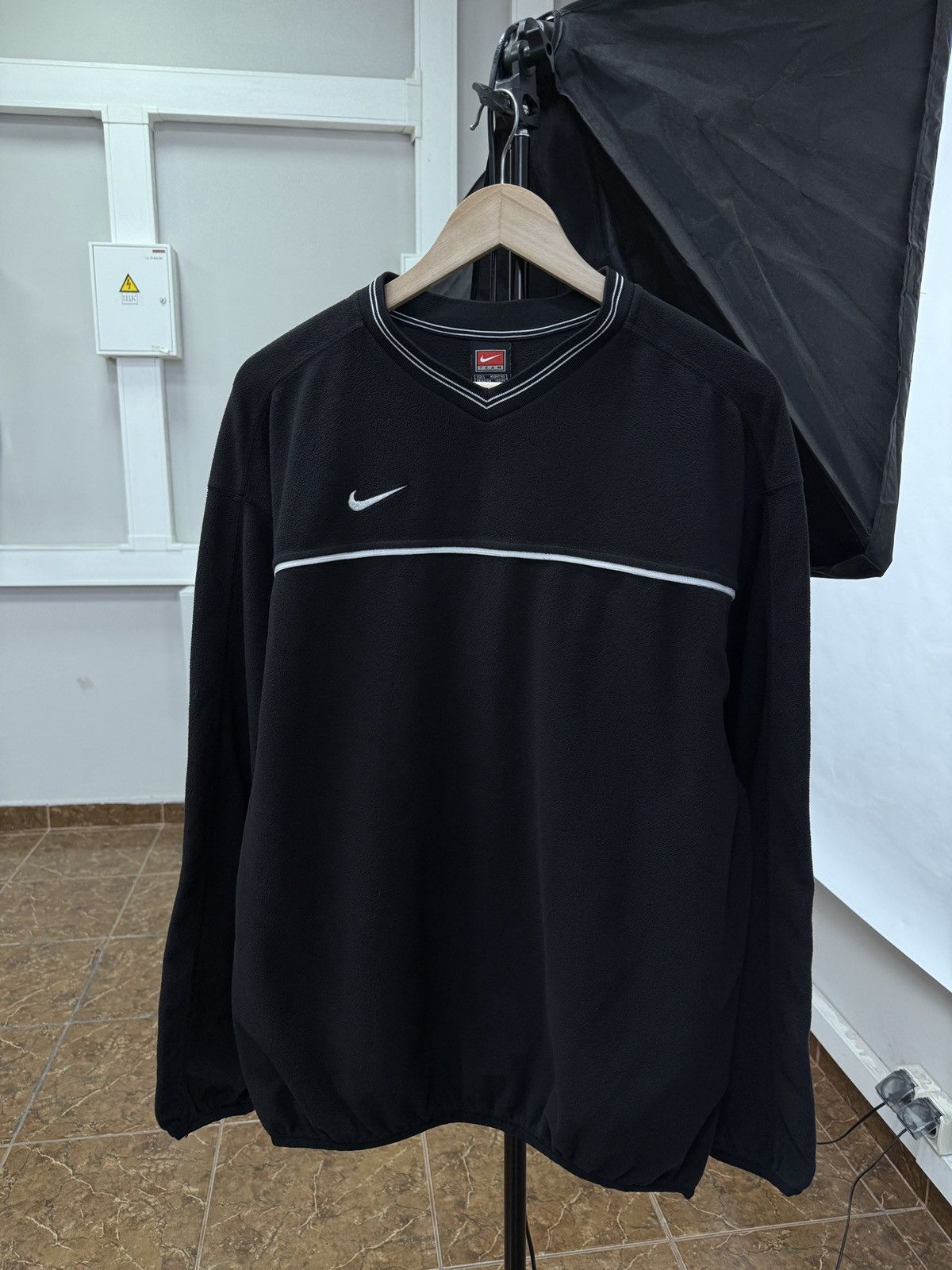 Nike 🇺🇸 Vintage 90s Nike Team Fleece Sweatshirt Rare Retro Y2K Size US L / EU 52-54 / 3 - 1 Thumbnail