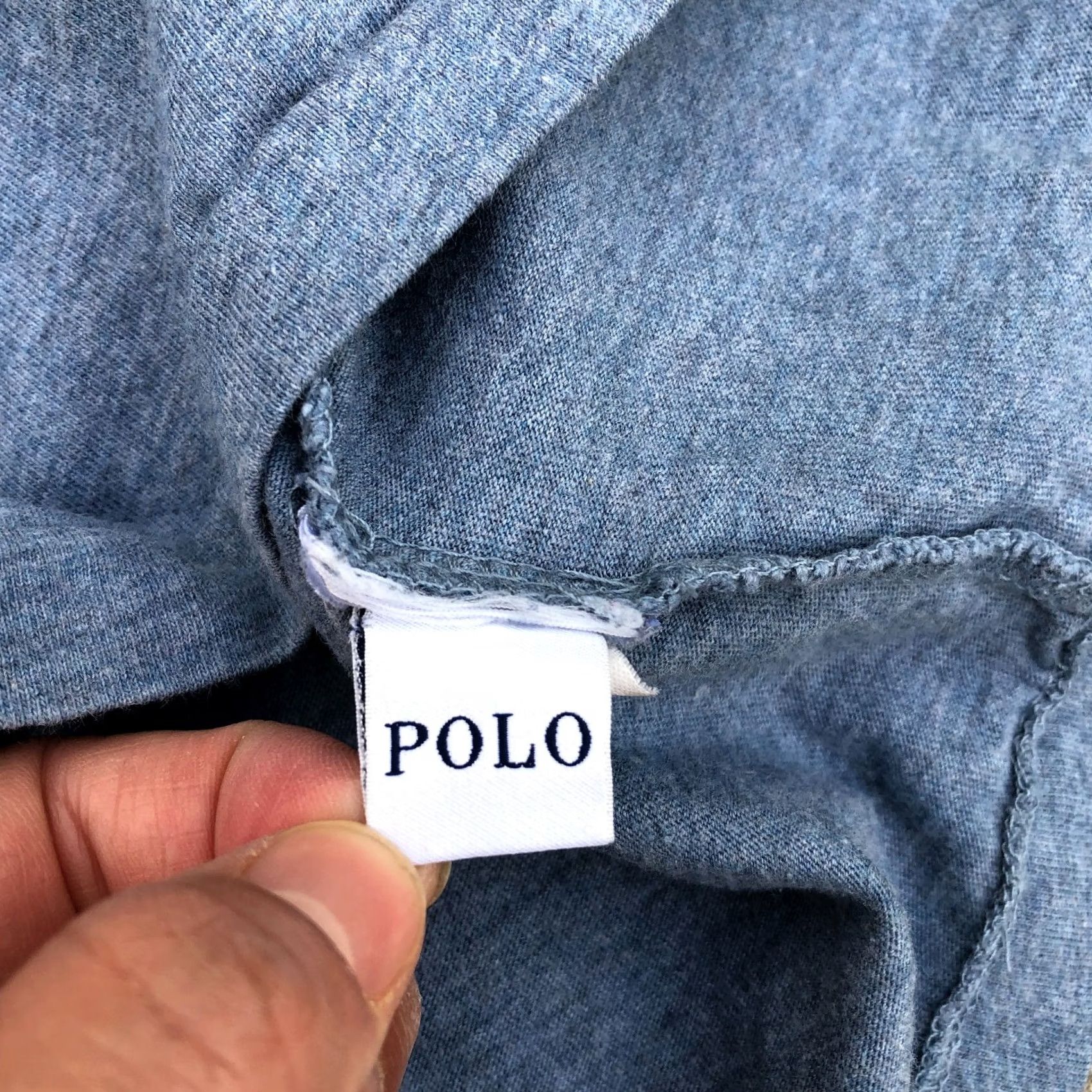Polo Ralph Lauren Polo Ralph Lauren Crew T Shirt Men's LG Blue Short Sleeve Plain Size US L / EU 52-54 / 3 - 6 Thumbnail