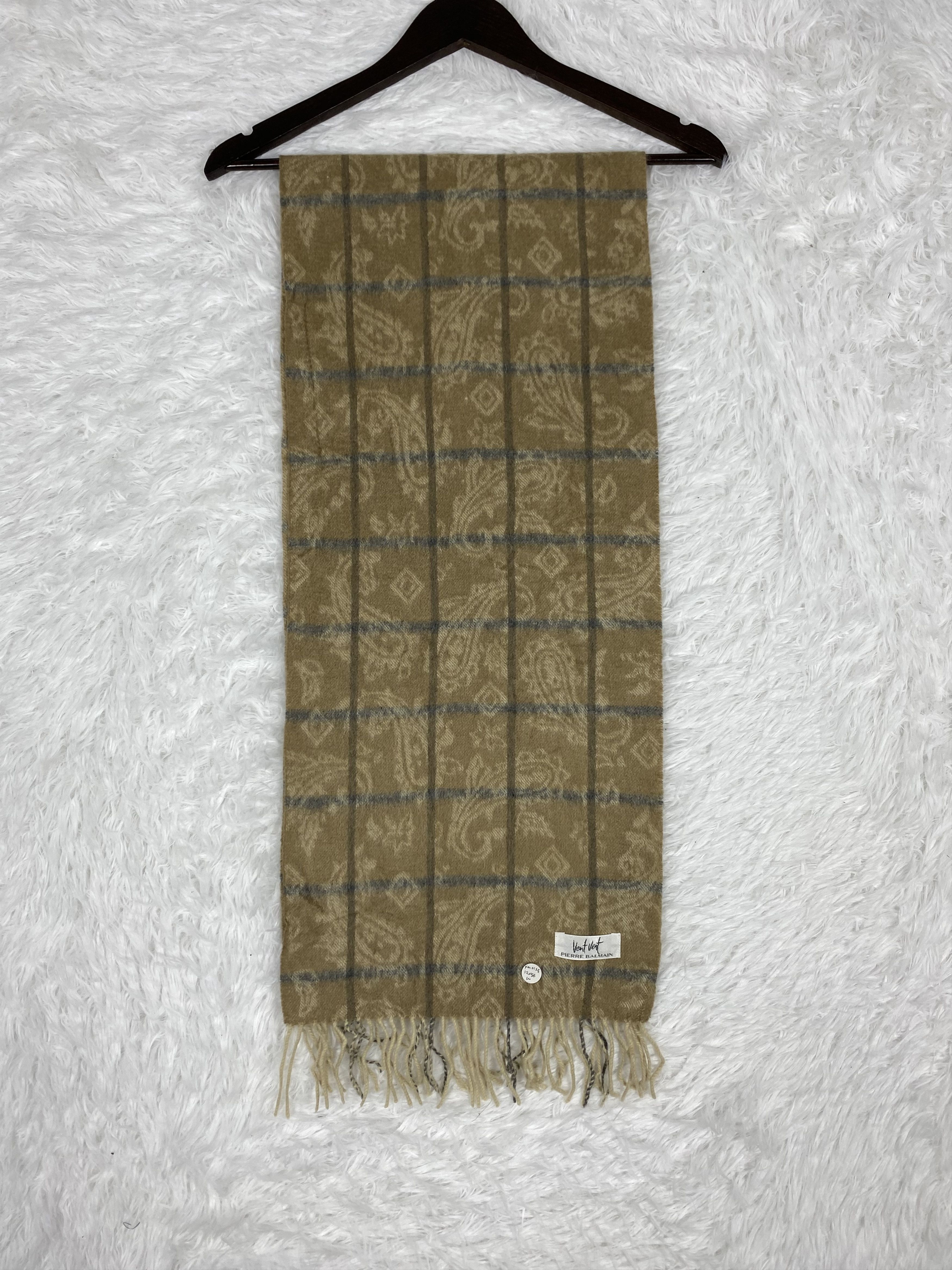Pierre Balmain Vintage Pierre Balmain Scarf / Muffler Neckwear PM0135 Size ONE SIZE - 5 Thumbnail
