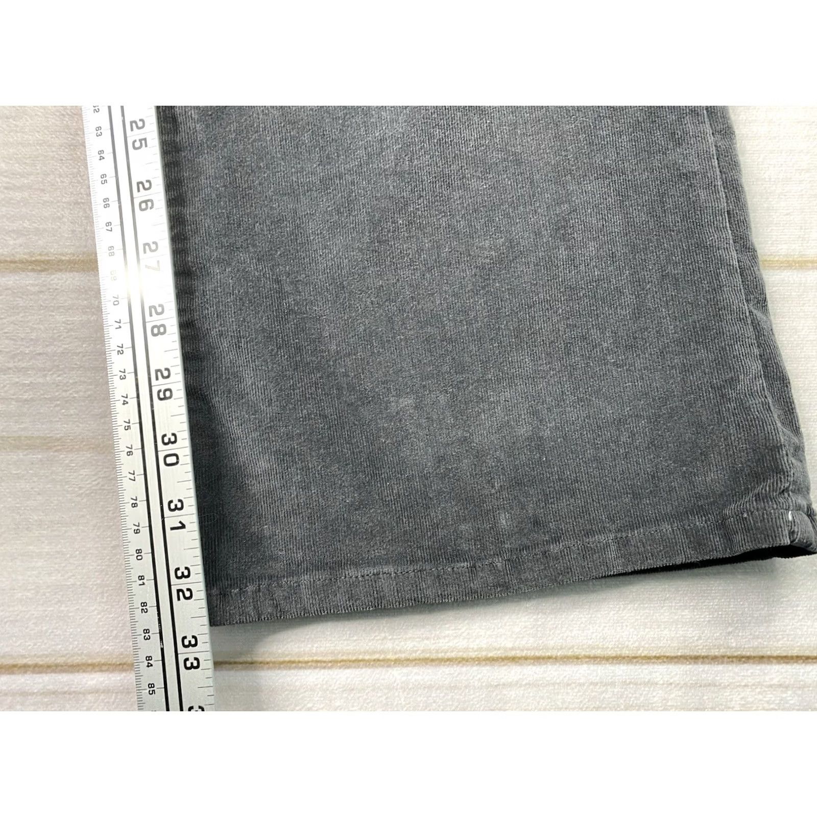 Banana Republic Banana Republic Corduroy Pants Women's 28 Gray Bootcut Mid Rise Straight Leg Casual Travel Staples Size 28" / US 6 / IT 42 - 6 Thumbnail