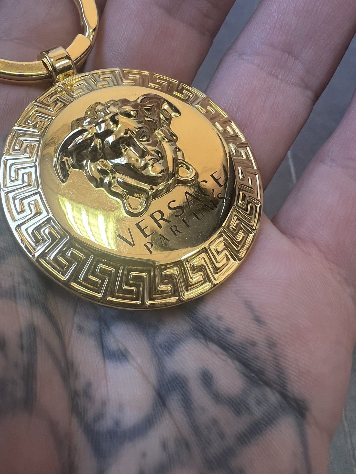 Versace Versace Gold Keychain Size ONE SIZE - 4 Thumbnail