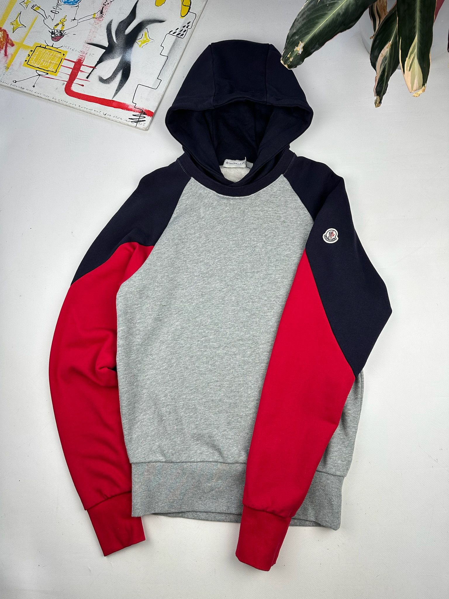 Moncler MONCLER Hoodie patch logo Size US S / EU 44-46 / 1 - 3 Thumbnail