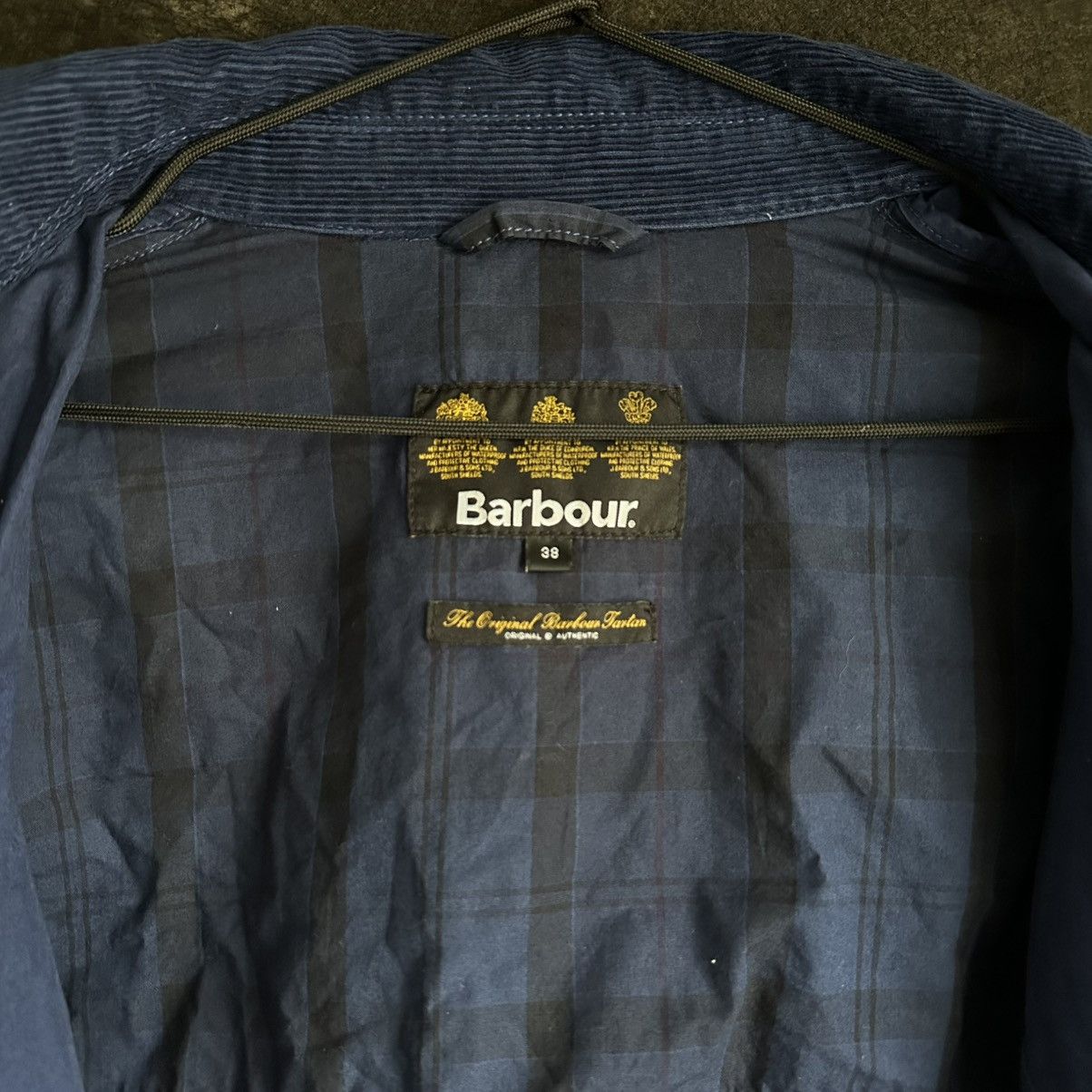 Barbour Barbour 100% Cotton Blue Jacket Size XS / US 0-2 / IT 36-38 - 11 Thumbnail