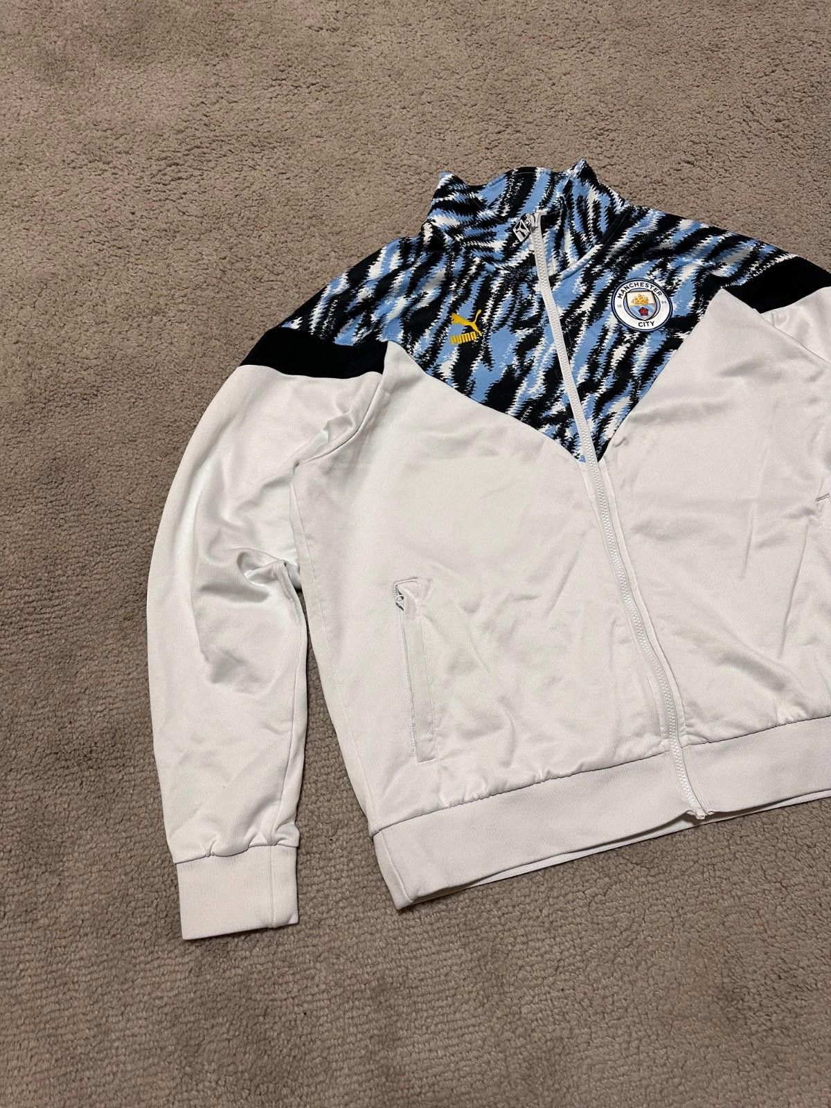 Puma Manchester City 2020 training football zip jacket PUMA XXL Size US XXL / EU 58 / 5 - 2 Thumbnail