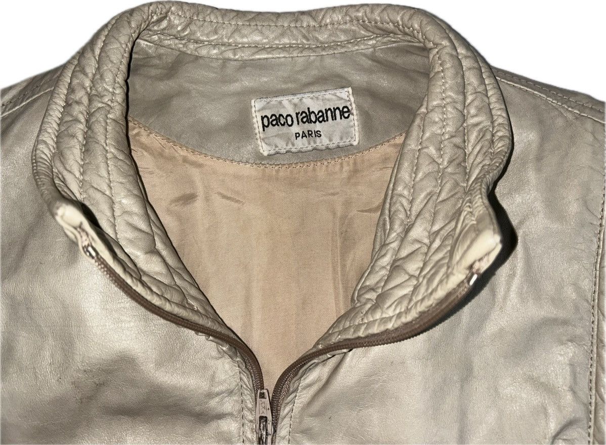 Other Paco rabanne Leather jacket Size 52S - 2 Thumbnail