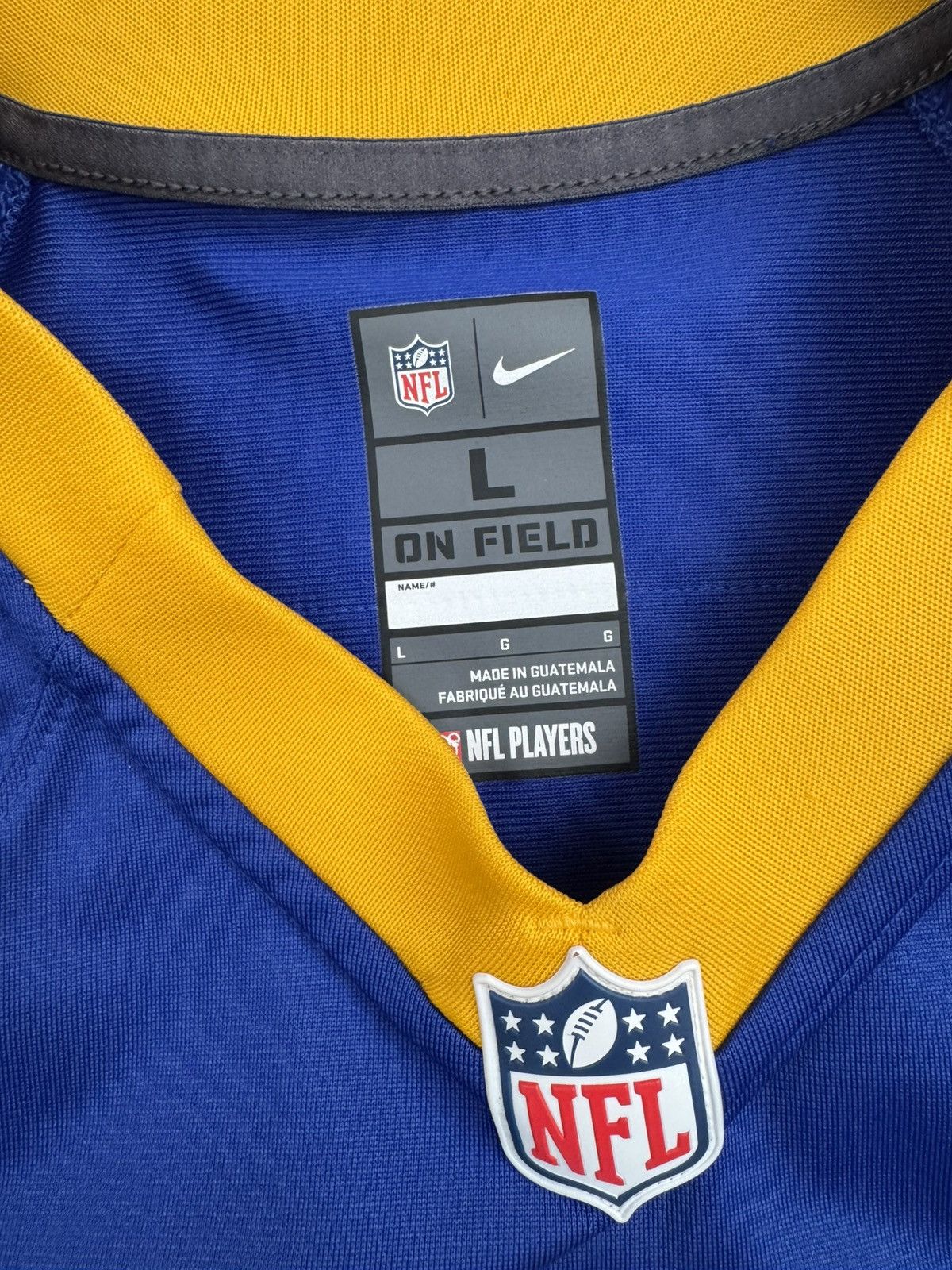 Nike Los Angeles Rams Jared Goff #16 NFL On Field Game Jersey Size US L / EU 52-54 / 3 - 4 Thumbnail