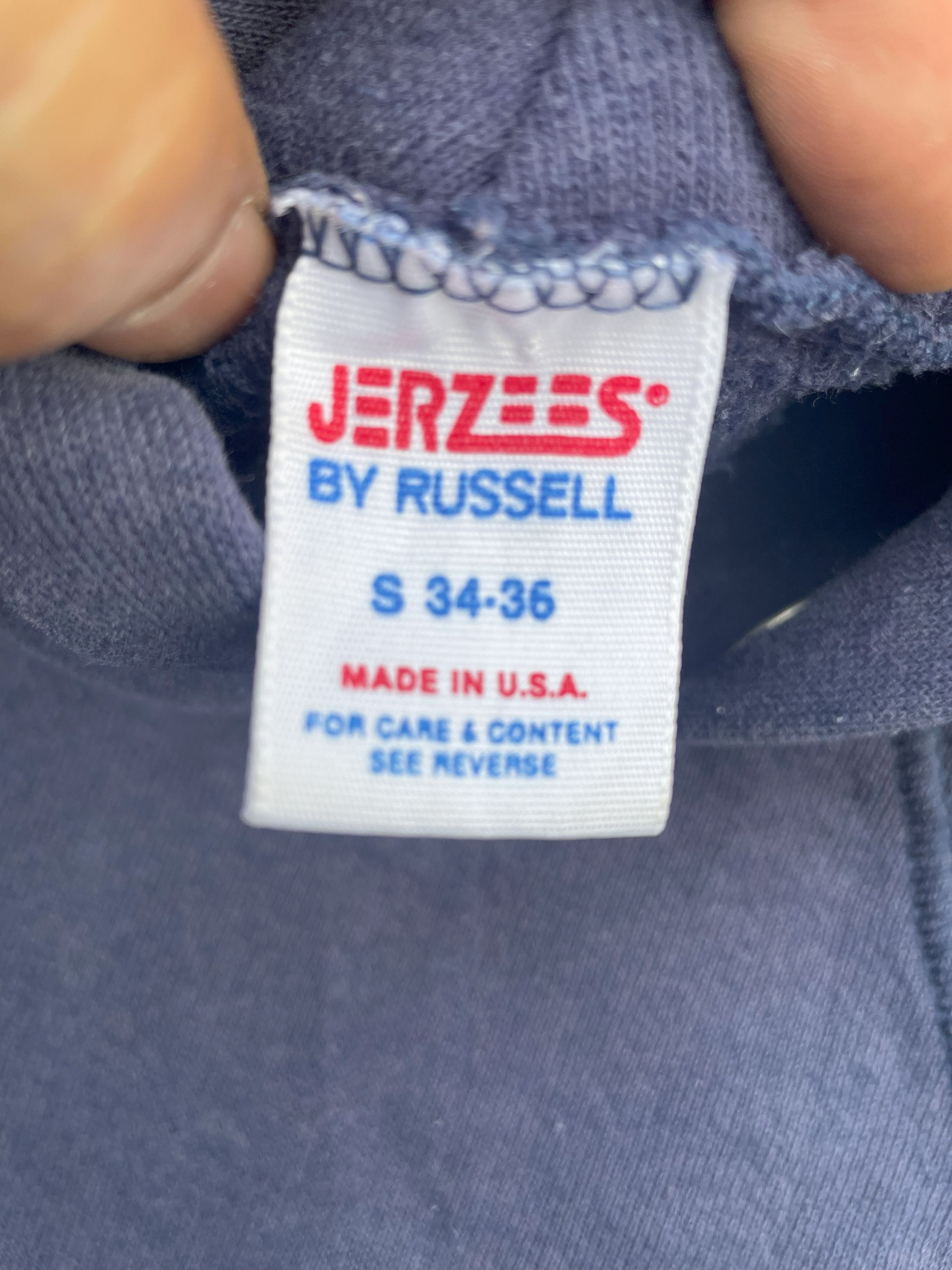 Jerzees Vintage University of Maine Faded Hoodie Size US S / EU 44-46 / 1 - 6 Thumbnail