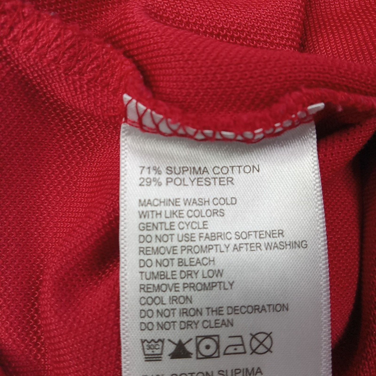 Tommy Bahama Tommy Bahama Mens Red (USC) Quarter Zip Knit Sweater Size XL Size US XL / EU 56 / 4 - 7 Thumbnail
