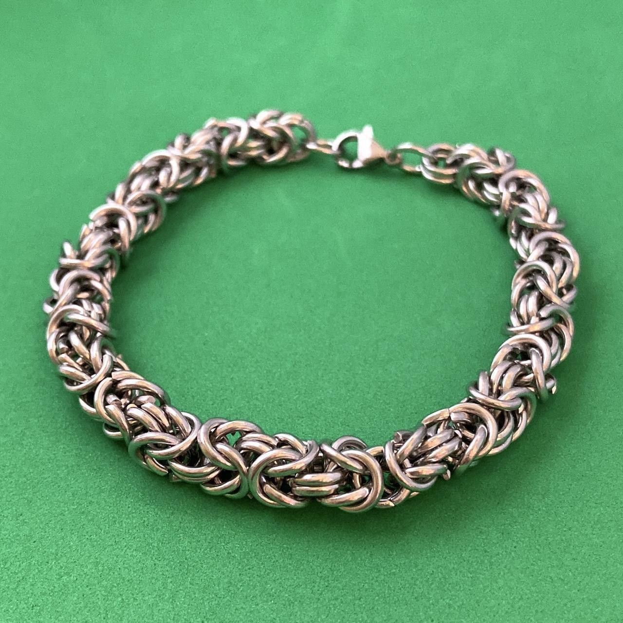 Other Link Chain Bracelet for Men Women,Punk Hip Hop Unisex Size ONE SIZE - 5 Thumbnail