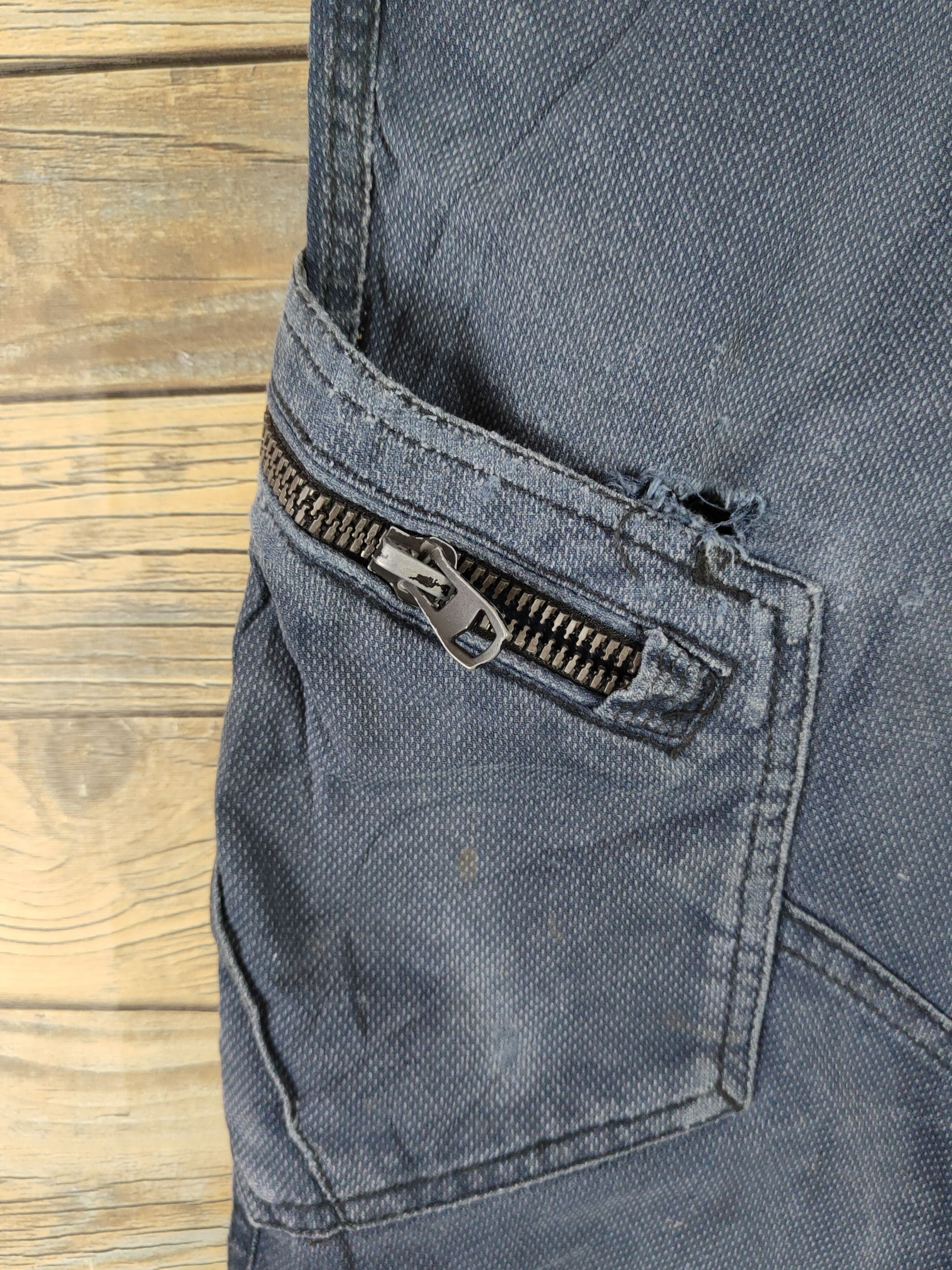 Japanese Brand TS Design Navy Multipocket Tactical Cargo Pants #W2220 Size US 30 / EU 46 - 4 Thumbnail