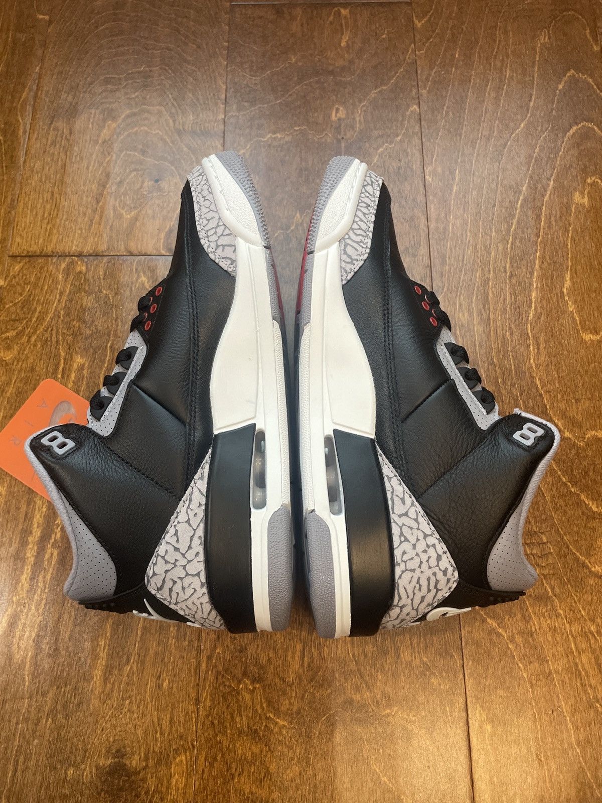 Jordan Brand Air Jordan Retro 3 “Black Cement” 2024 Size US 8.5 / EU 41-42 - 5 Thumbnail