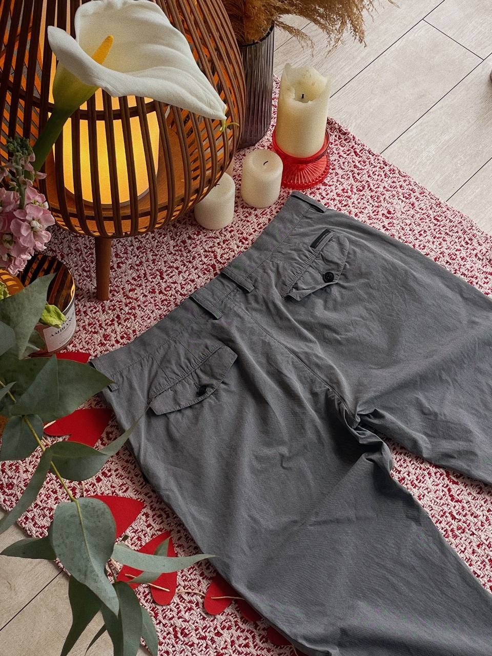 Burberry Burberry Pants Grey Low Rise Size US 32 / EU 48 - 2 Thumbnail
