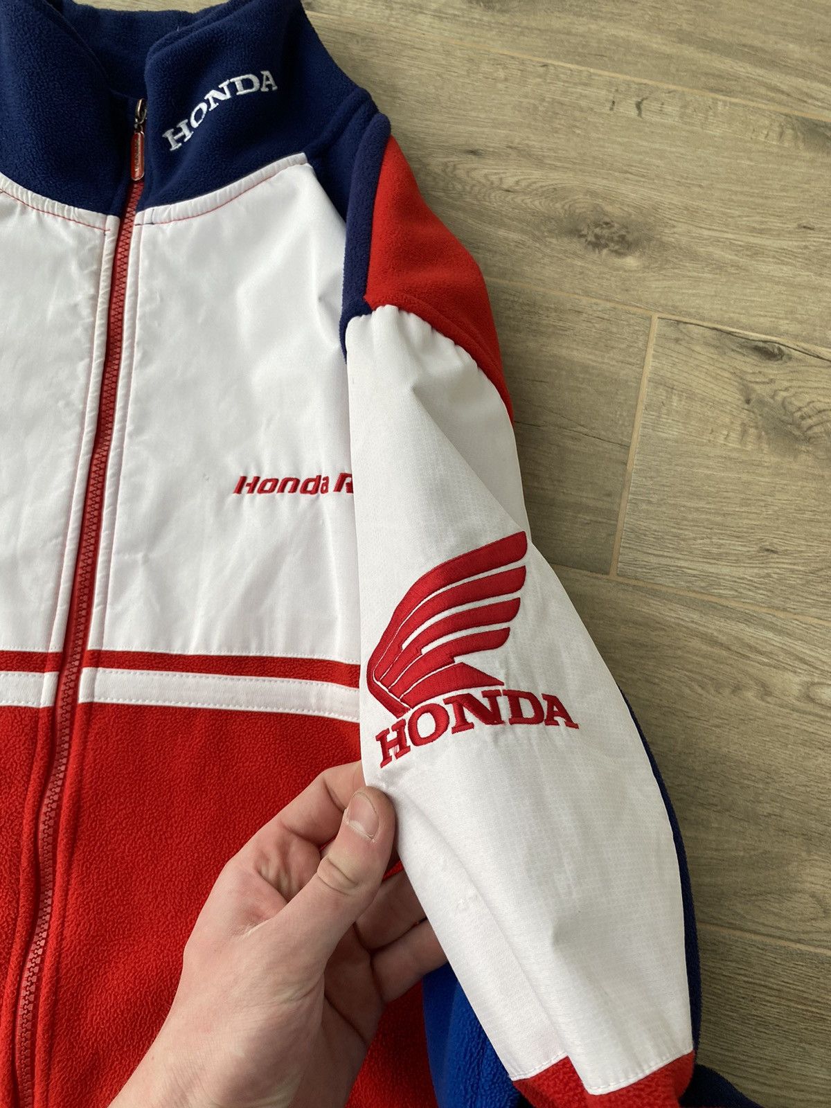 Formula 1 × Honda Honda Vintage Racing Fleece Jacket Size US XL / EU 56 / 4 - 7 Thumbnail