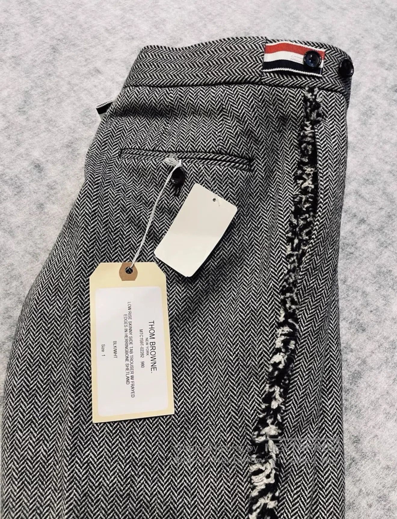 Thom Browne Thom Browne Frayed Edge Wool Trousers. Size US 31 - 3 Thumbnail