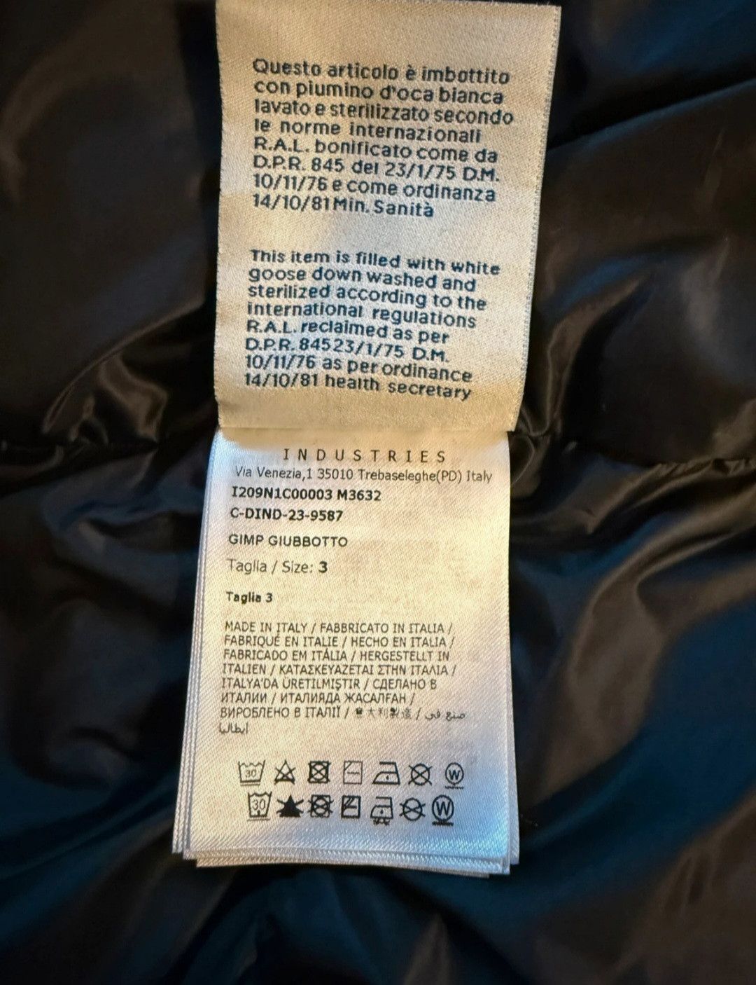 Moncler × Rick Owens Rick Owens x Moncler gimp down puffer coat Size US L / EU 52-54 / 3 - 7 Thumbnail