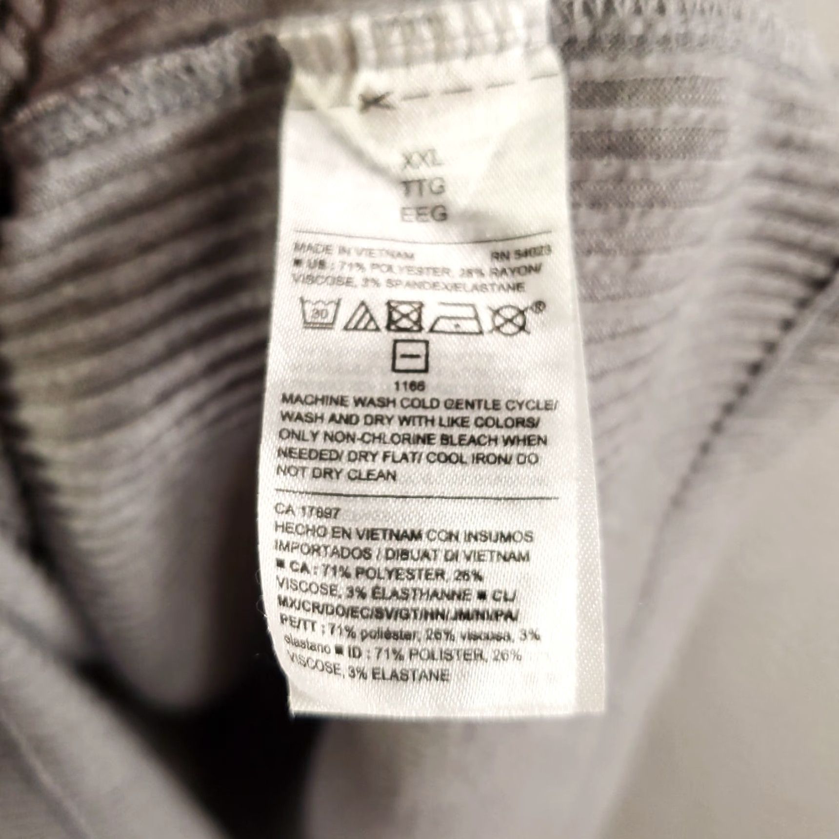 Old Navy Old Navy Belted Knit Midi Dress Womens Plus Size 2XL Gray Ribbed V-Neck Short Sleeve Shaped Shift Size XXL / US 16-18 / IT 52-54 - 6 Thumbnail